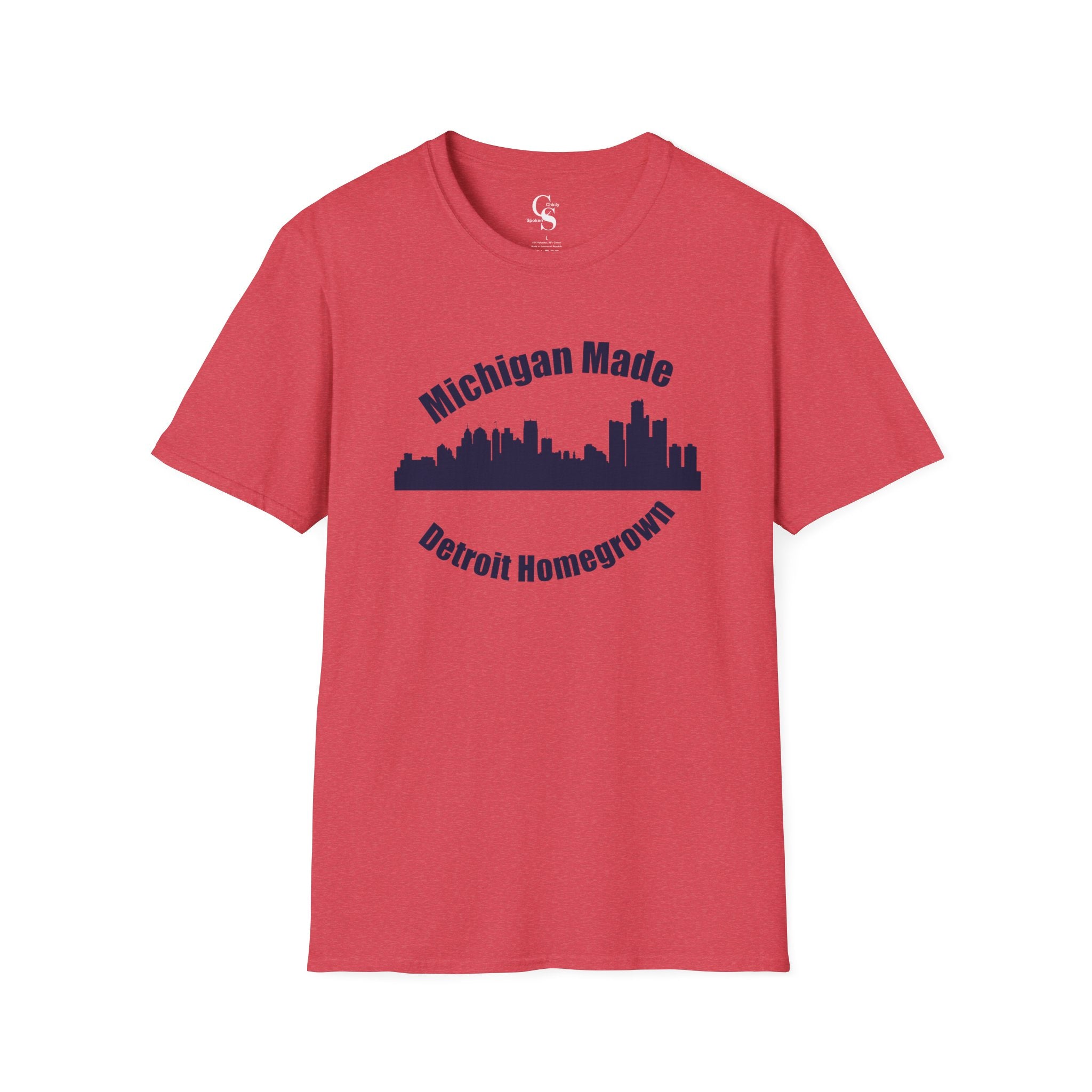 Michigan Made, Detroit Homegrown Tee - Tonyalicious Tees