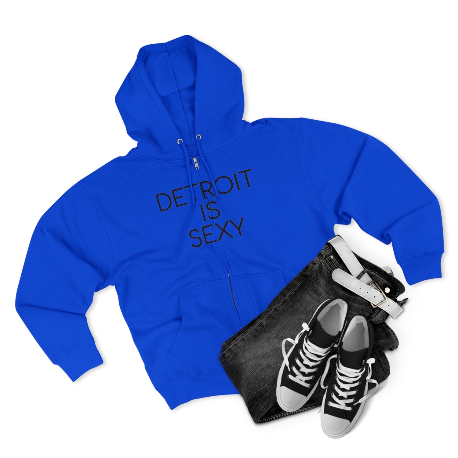 Detroit Sexy Zip Hoodie