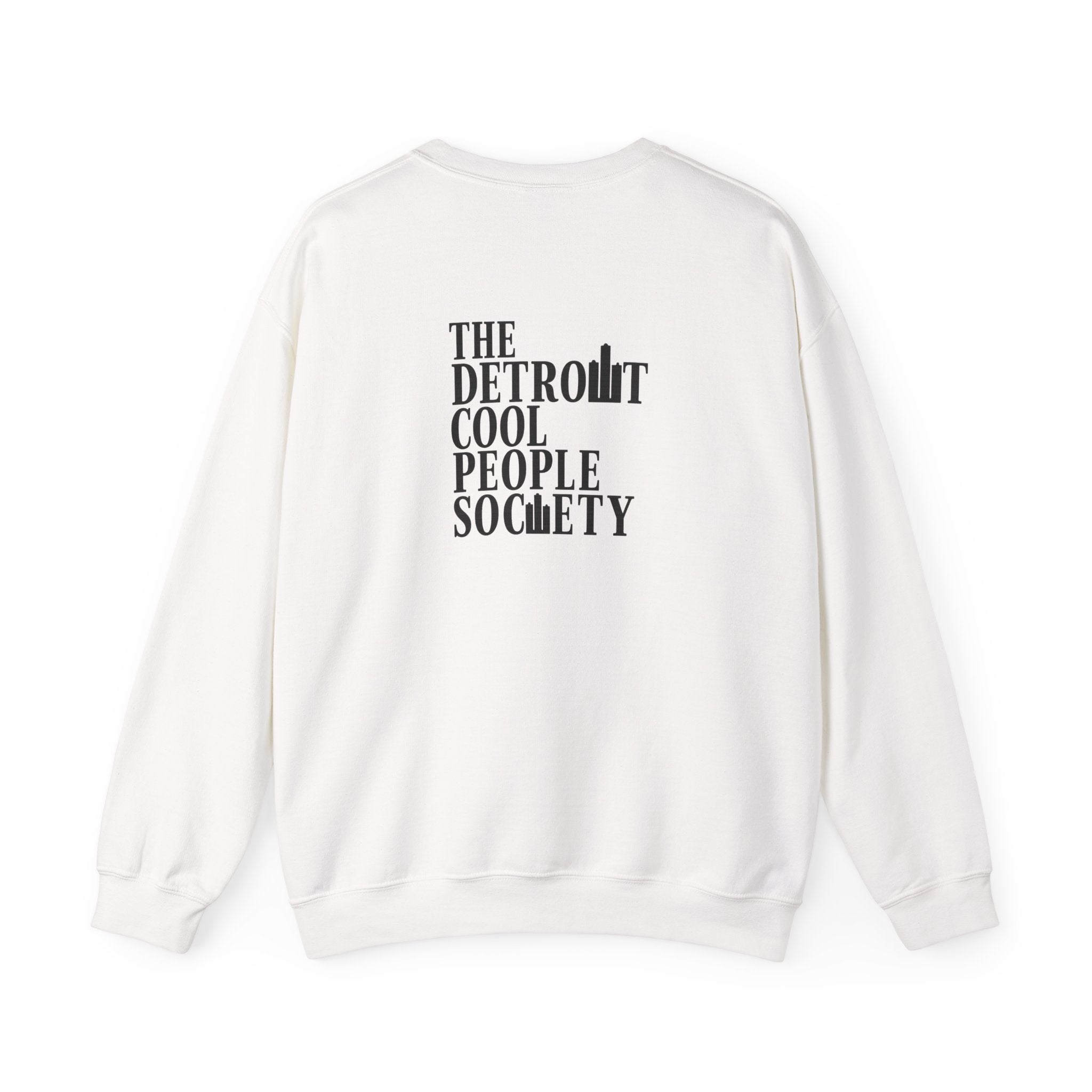 Detroit Cool People Society Crewneck Sweatshirt - Tonyalicious Tees