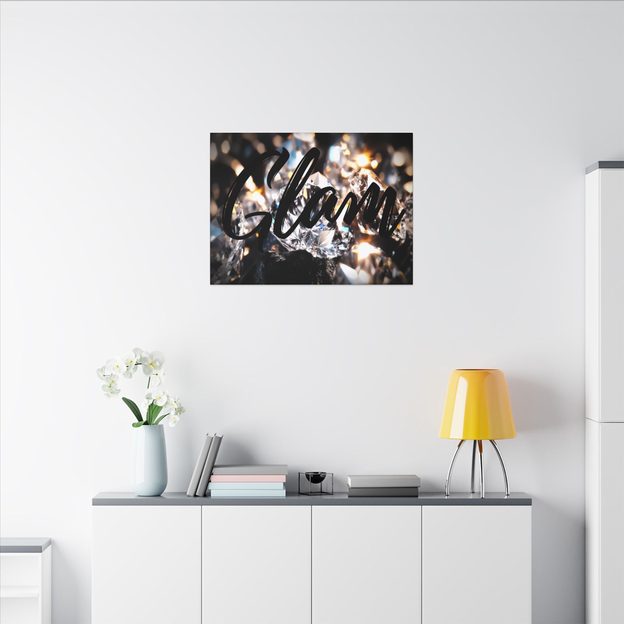 Glam Diamonds Wall Art