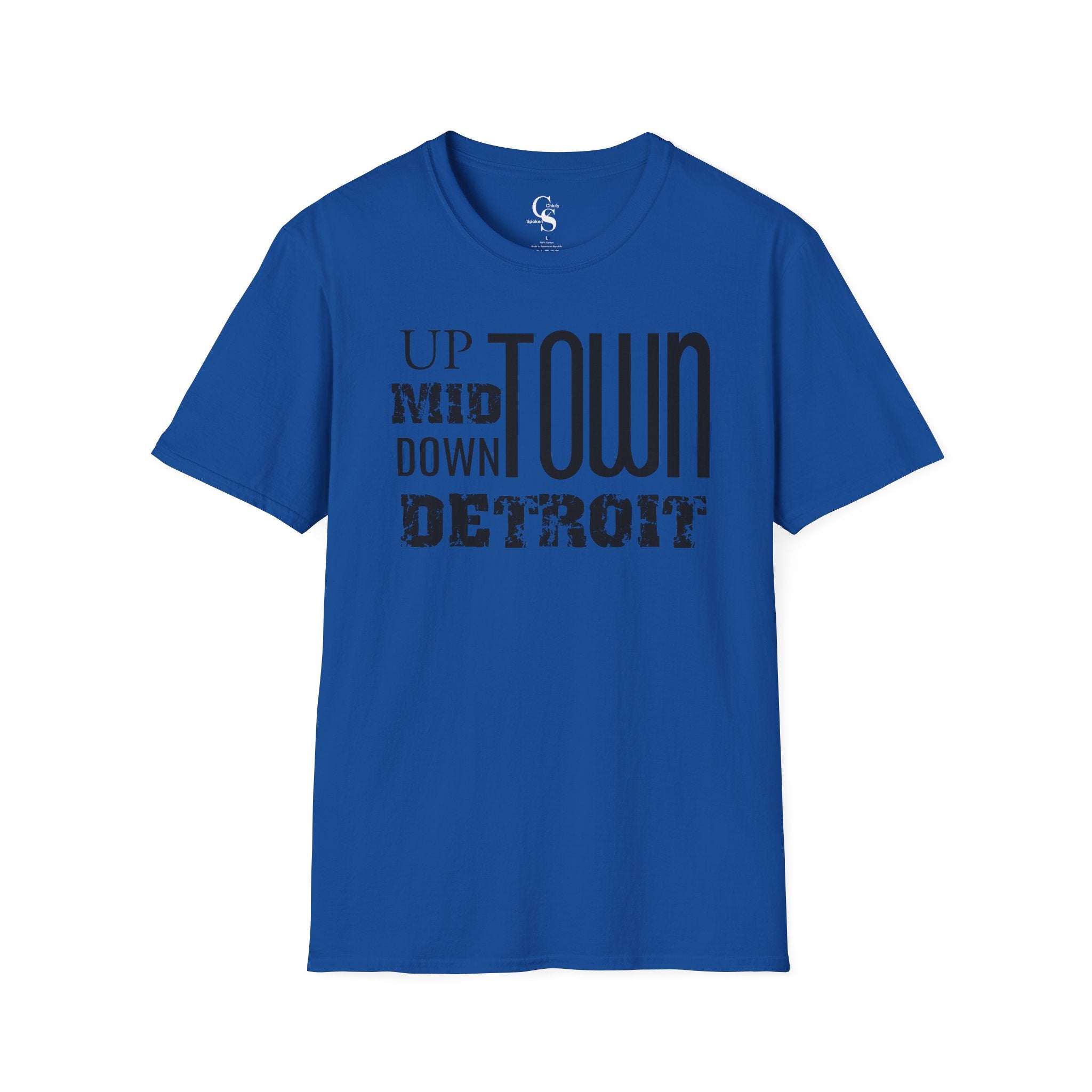 Up, Mid, Downtown Detroit Tee - Tonyalicious Tees