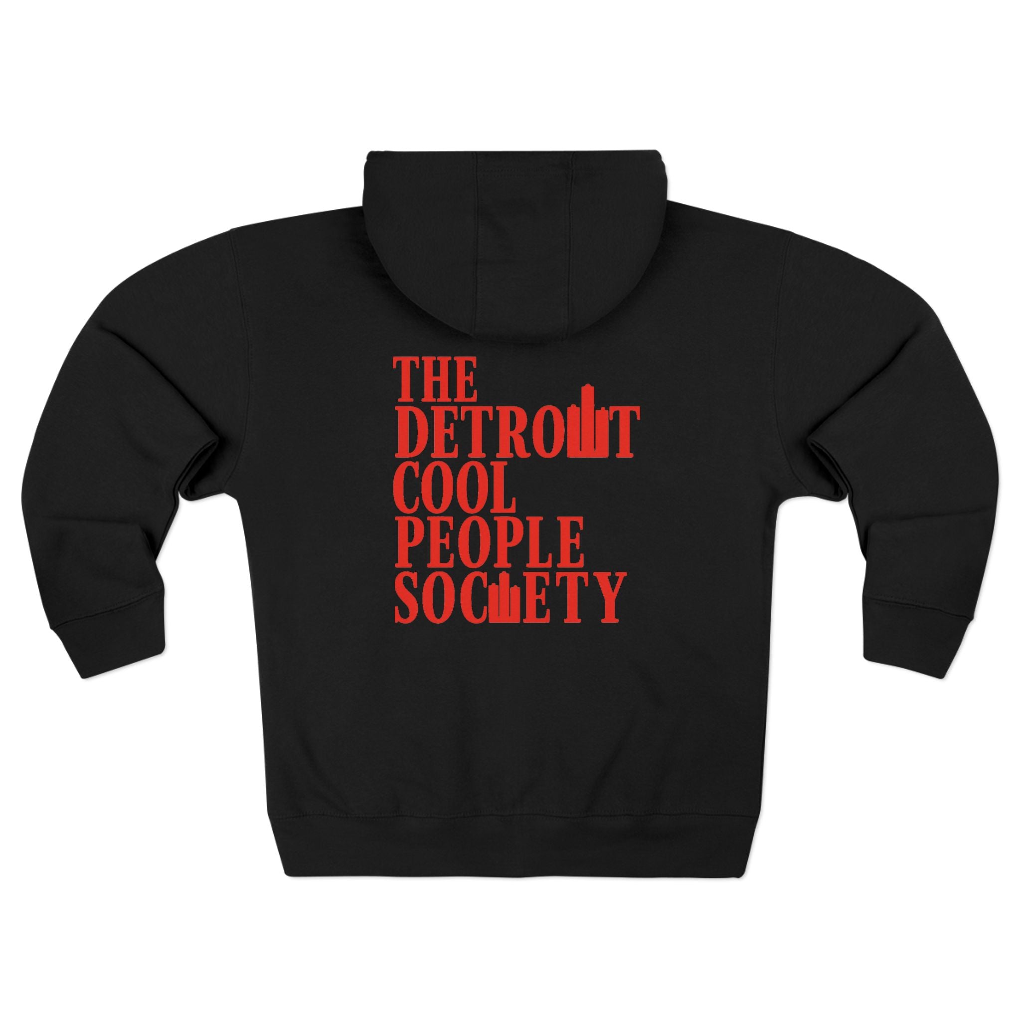 The Detroit Cool People Society Zip Hoodie