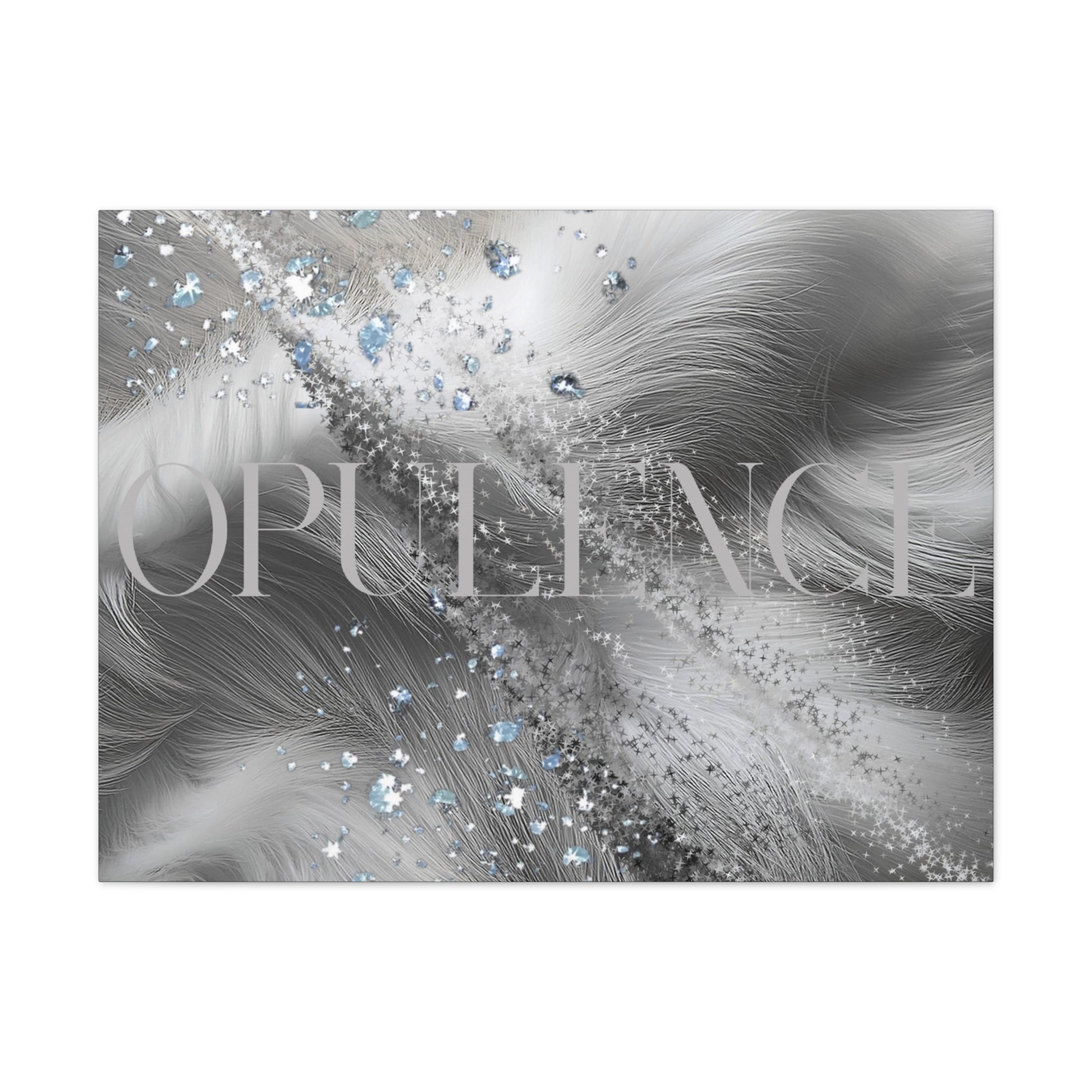 Opulence Silver Wall Art