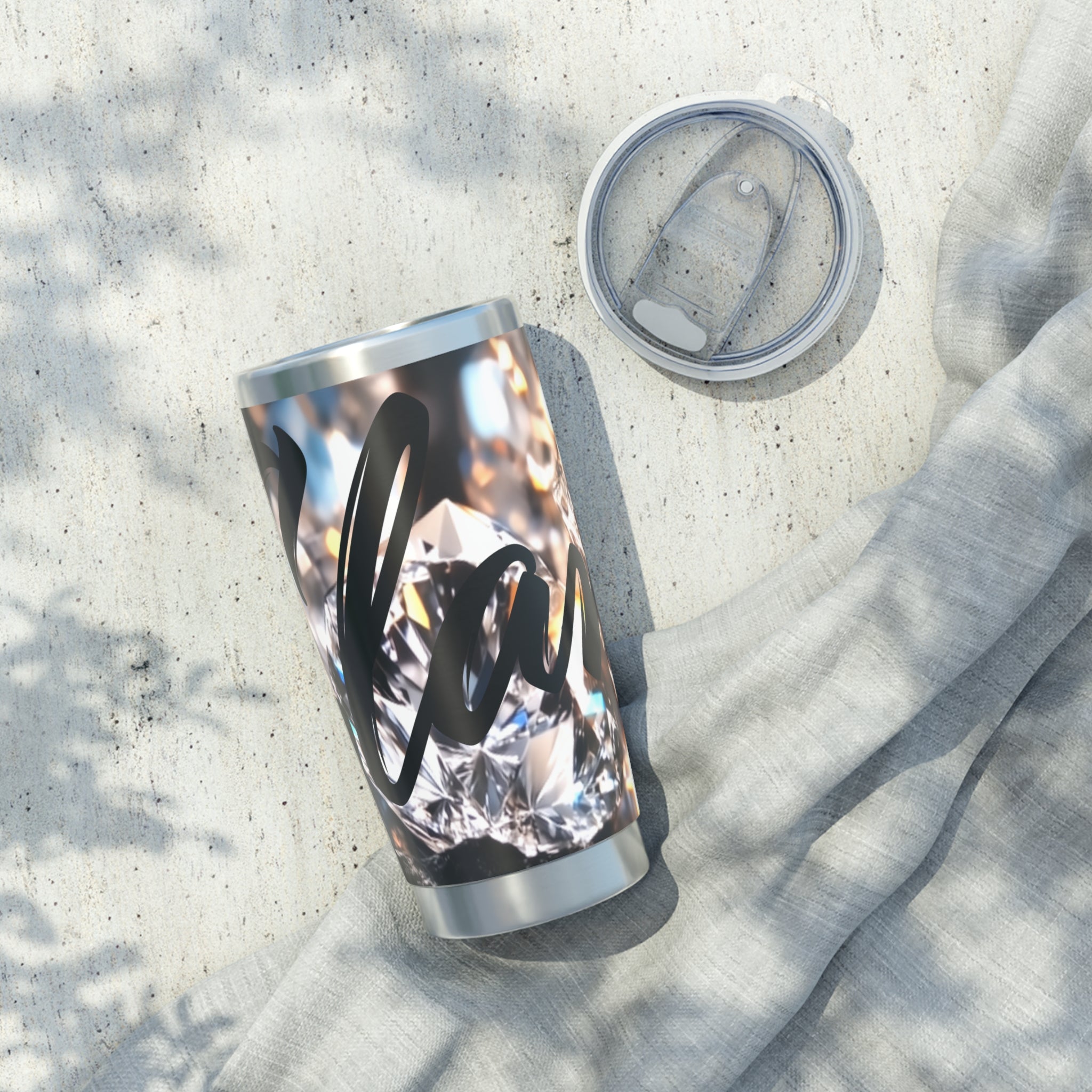 Glam Diamonds Tumbler