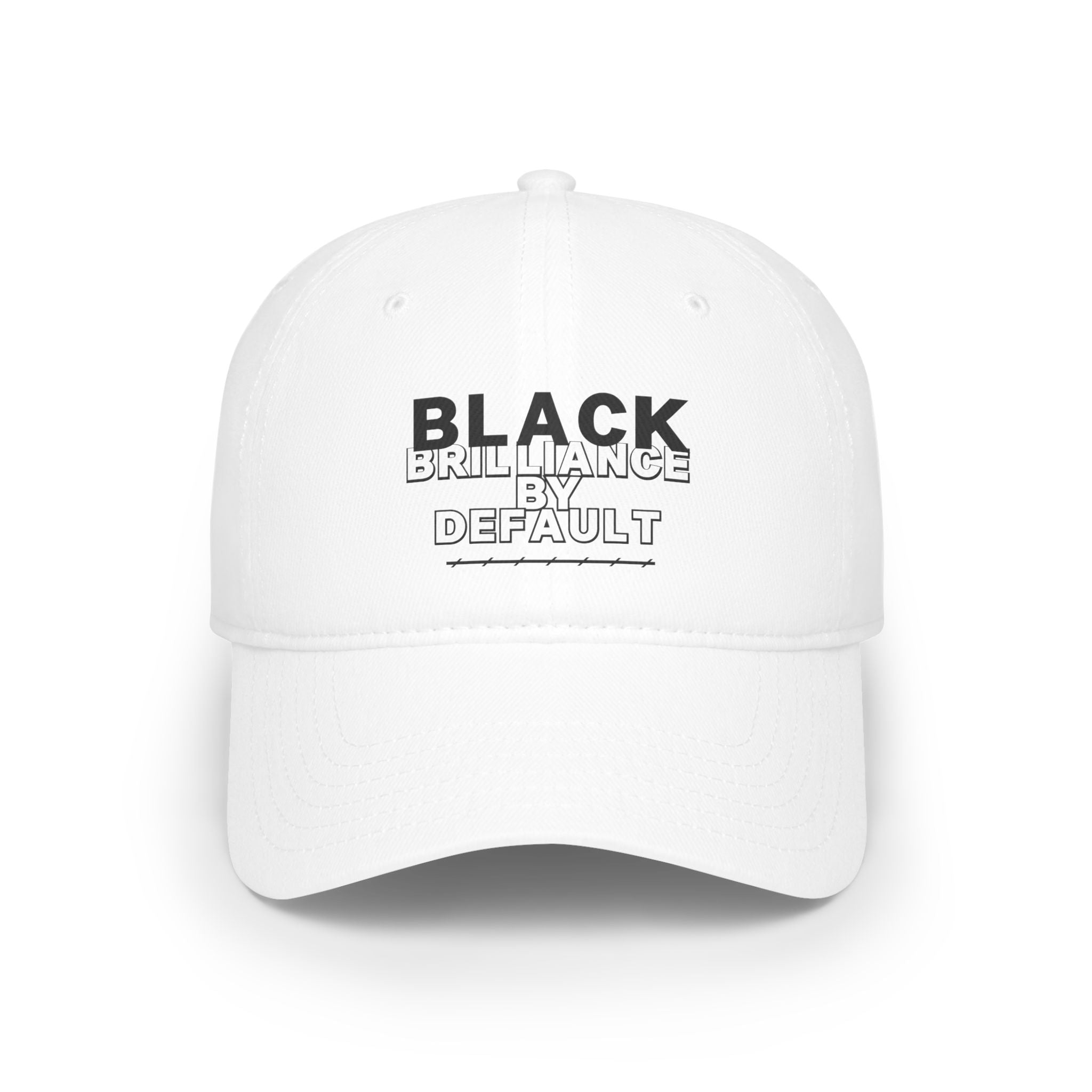 Black Brilliance Baseball Cap - Tonyalicious Tees