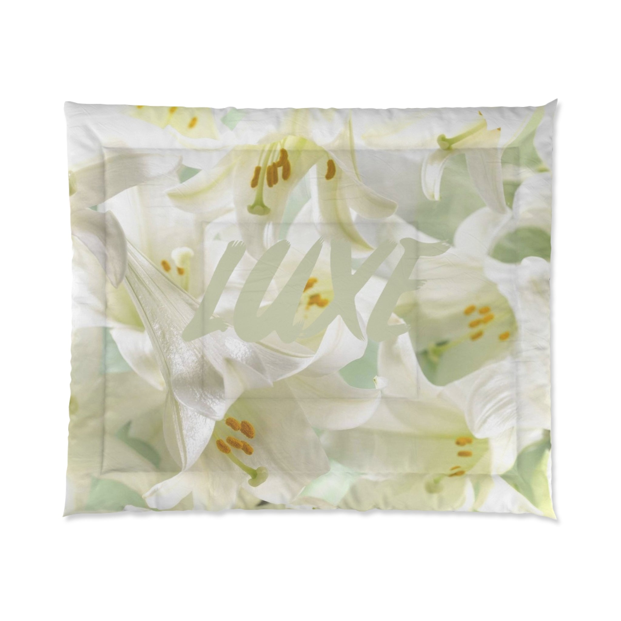 Luxe Lilies Comforter - Tonyalicious Tees