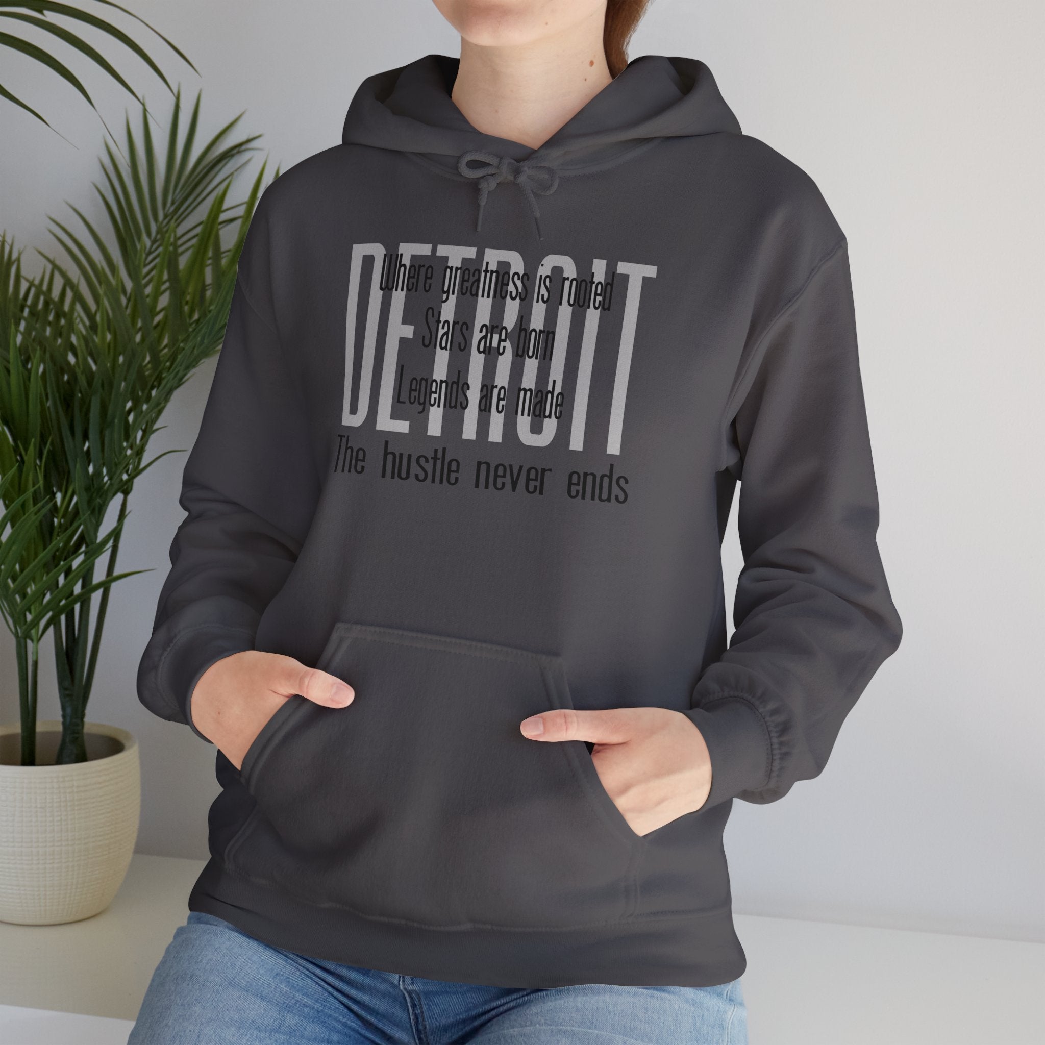 Detroit Greatness, Stars and Legends Hoodie - Tonyalicious Tees