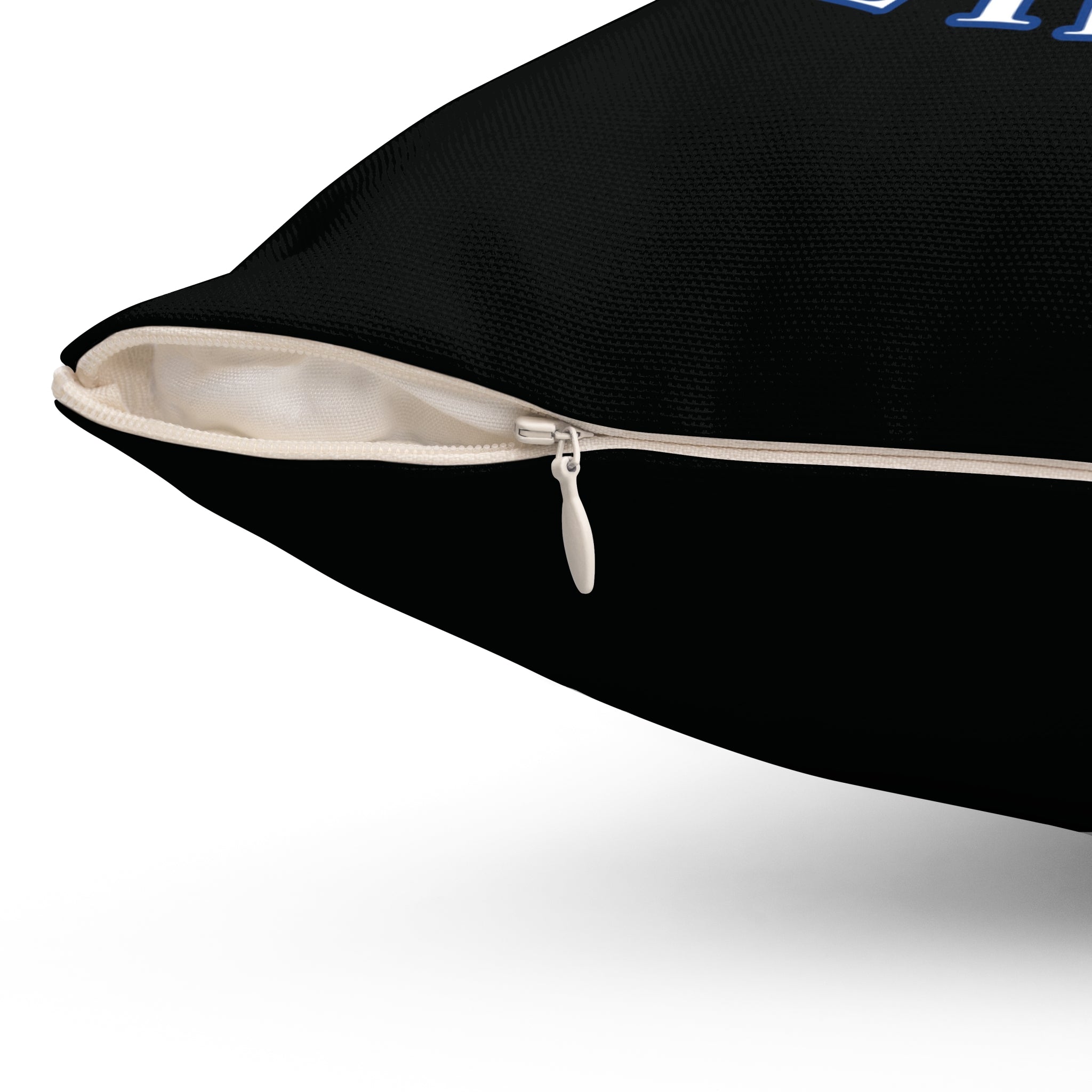Retro Motown Record Pillow - Blue - Tonyalicious Tees