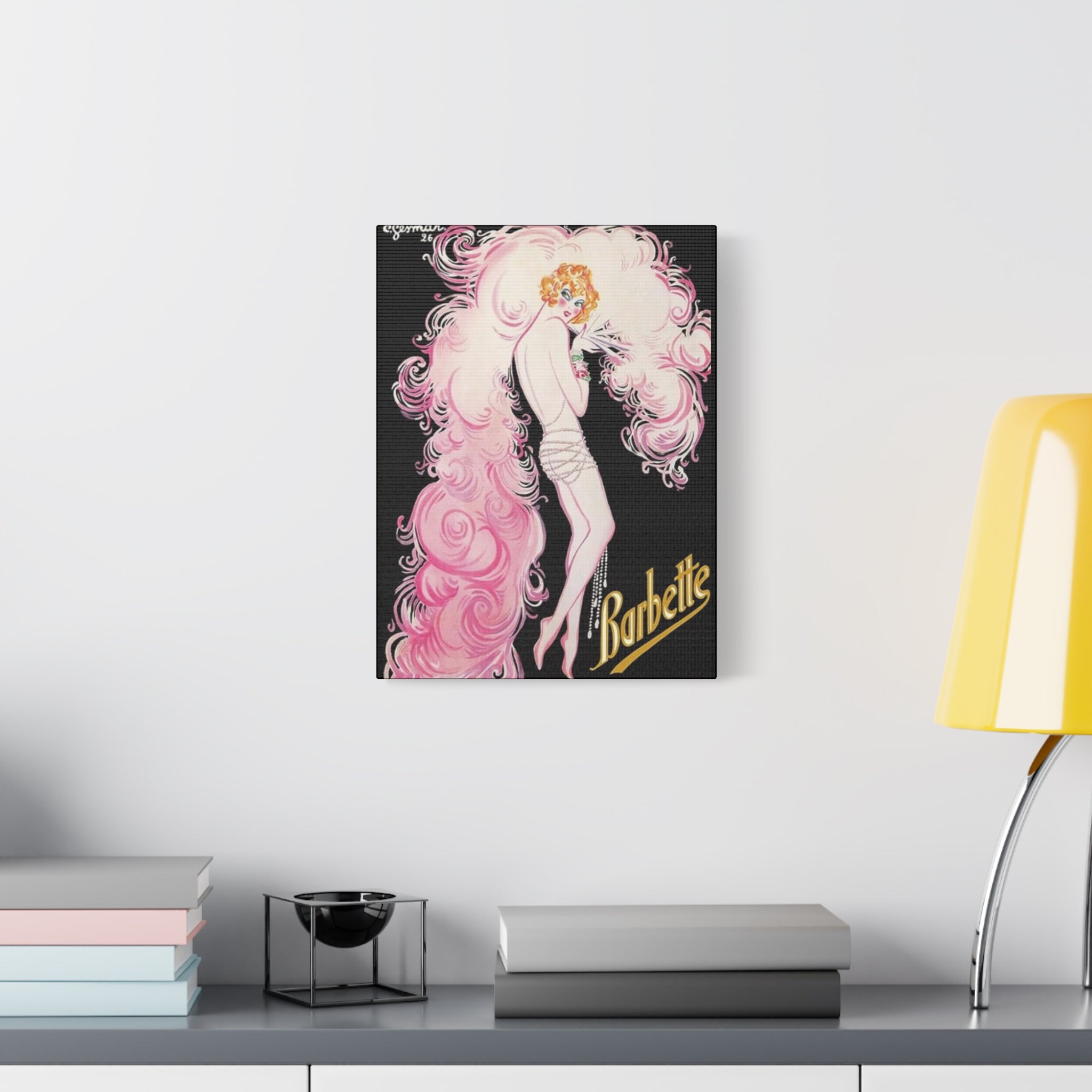 Vintage Barbette Wall Art - Tonyalicious Tees