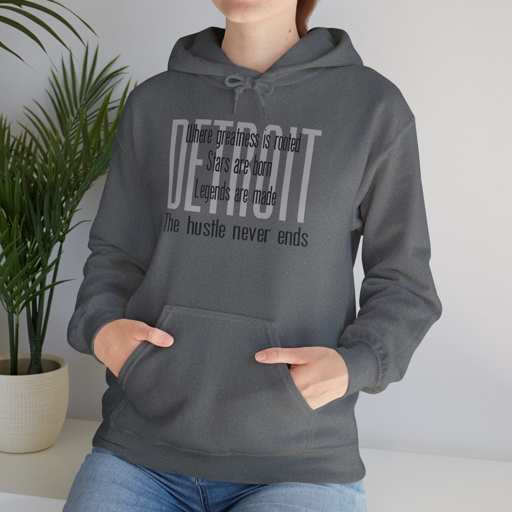 Detroit Greatness, Stars and Legends Hoodie - Tonyalicious Tees