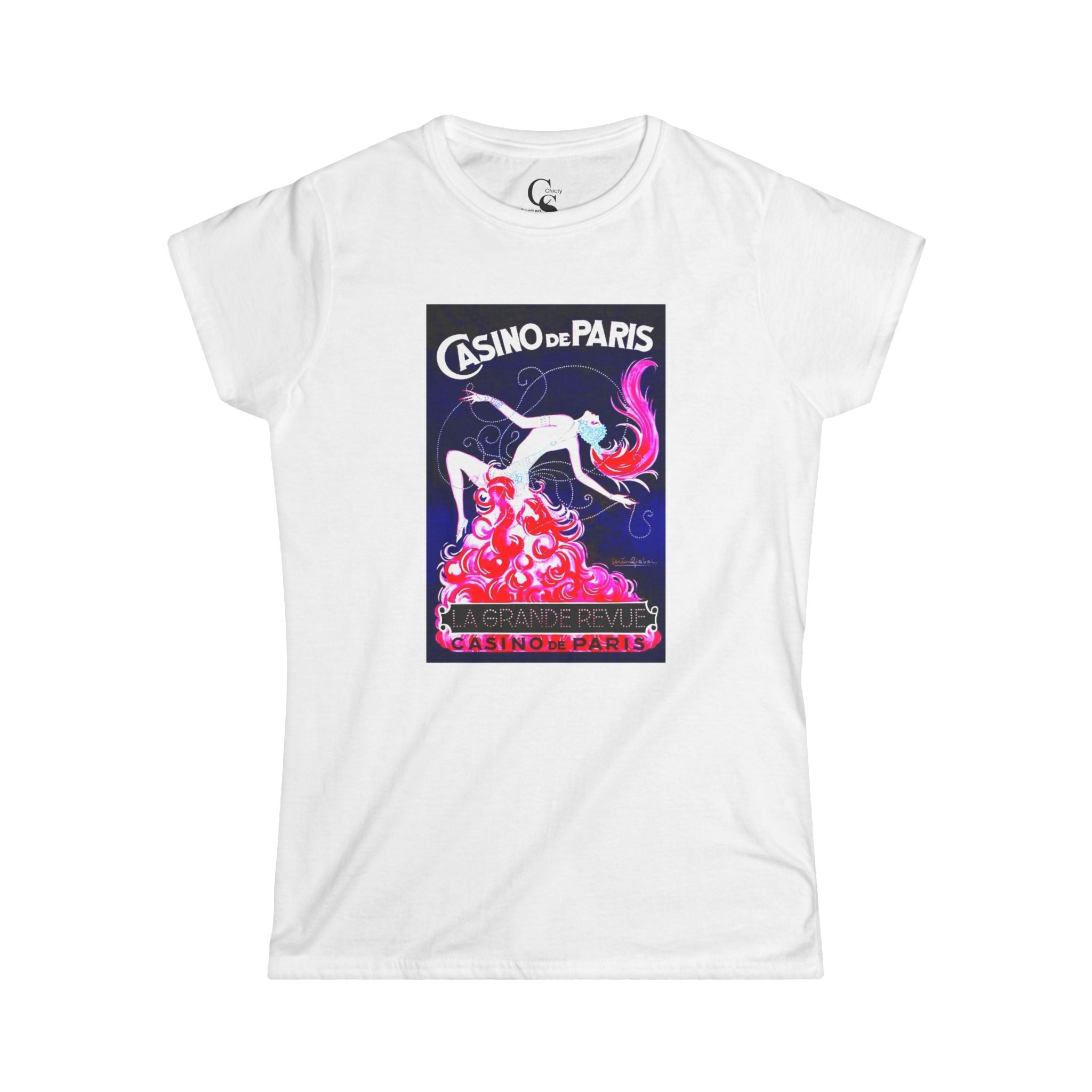 Casino de Paris Color Burlesque Tee