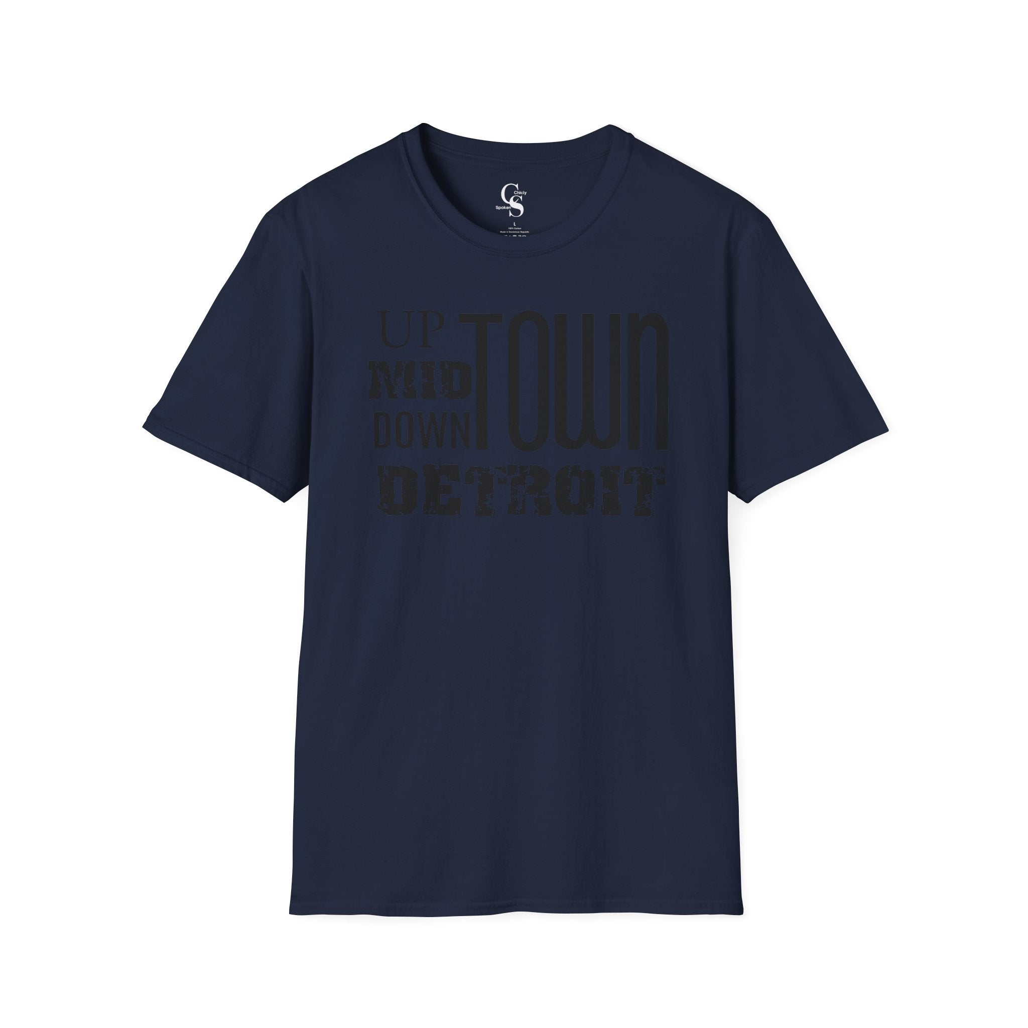 Up, Mid, Downtown Detroit Tee - Tonyalicious Tees
