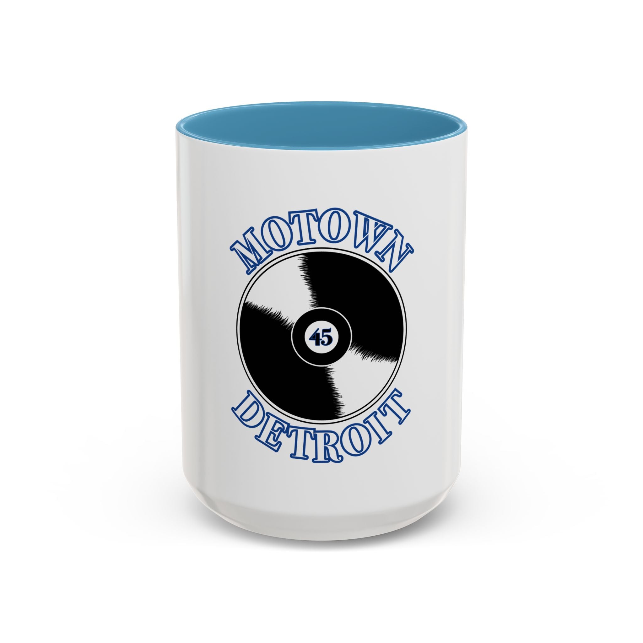 Motown Detroit Mug - Blue