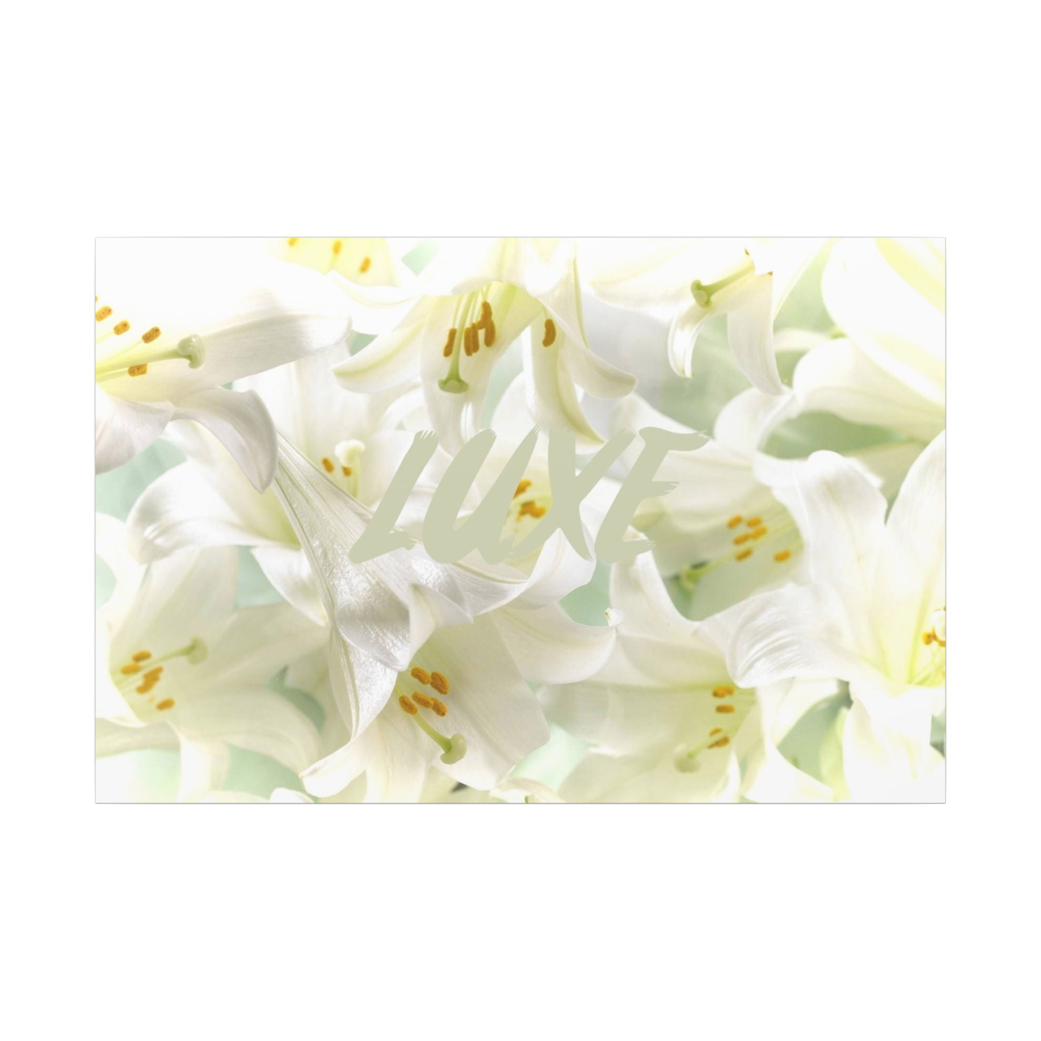 Luxe Lilies Wall Art - Tonyalicious Tees
