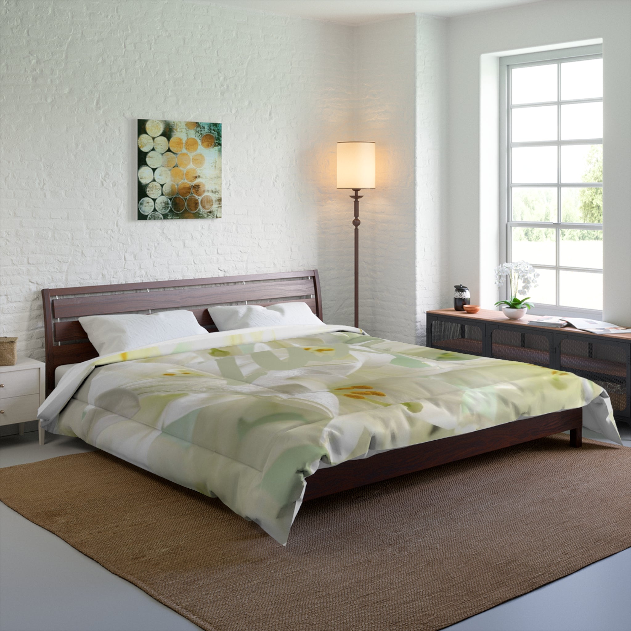 Luxe Lilies Comforter - Tonyalicious Tees