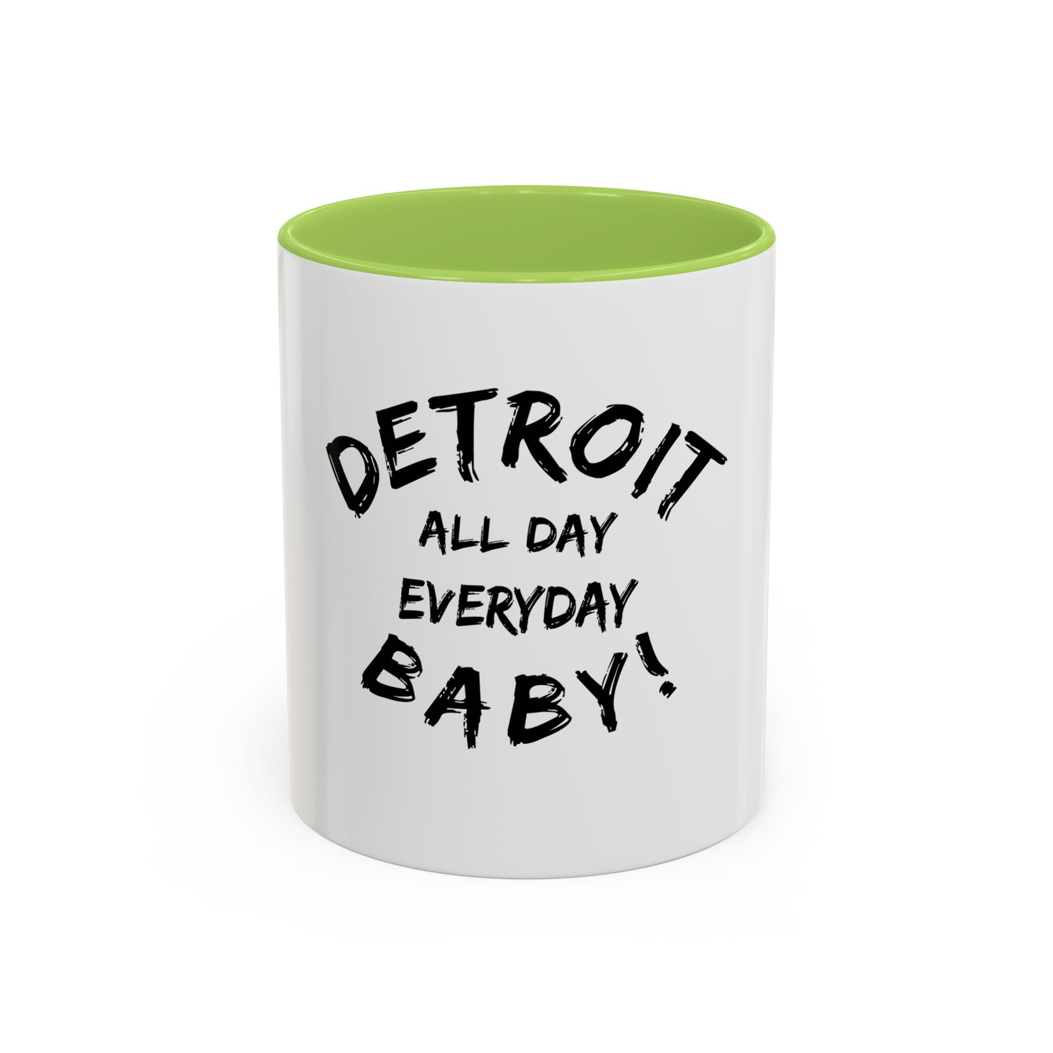 Detroit All Day Everyday Day Mug - Tonyalicious Tees