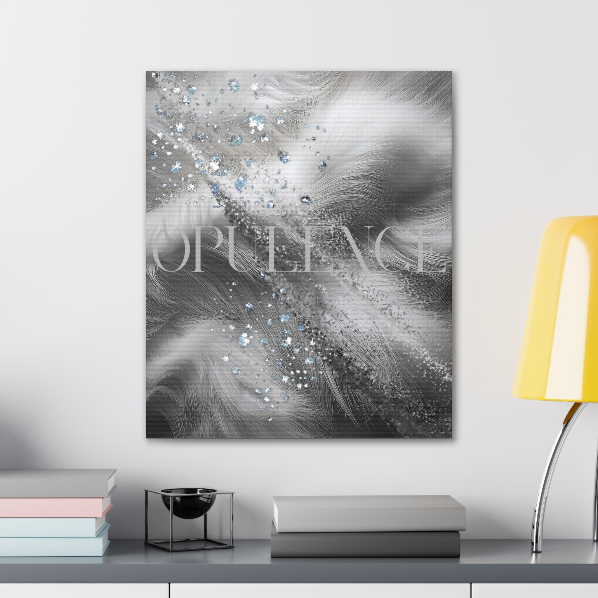 Opulence Silver Wall Art