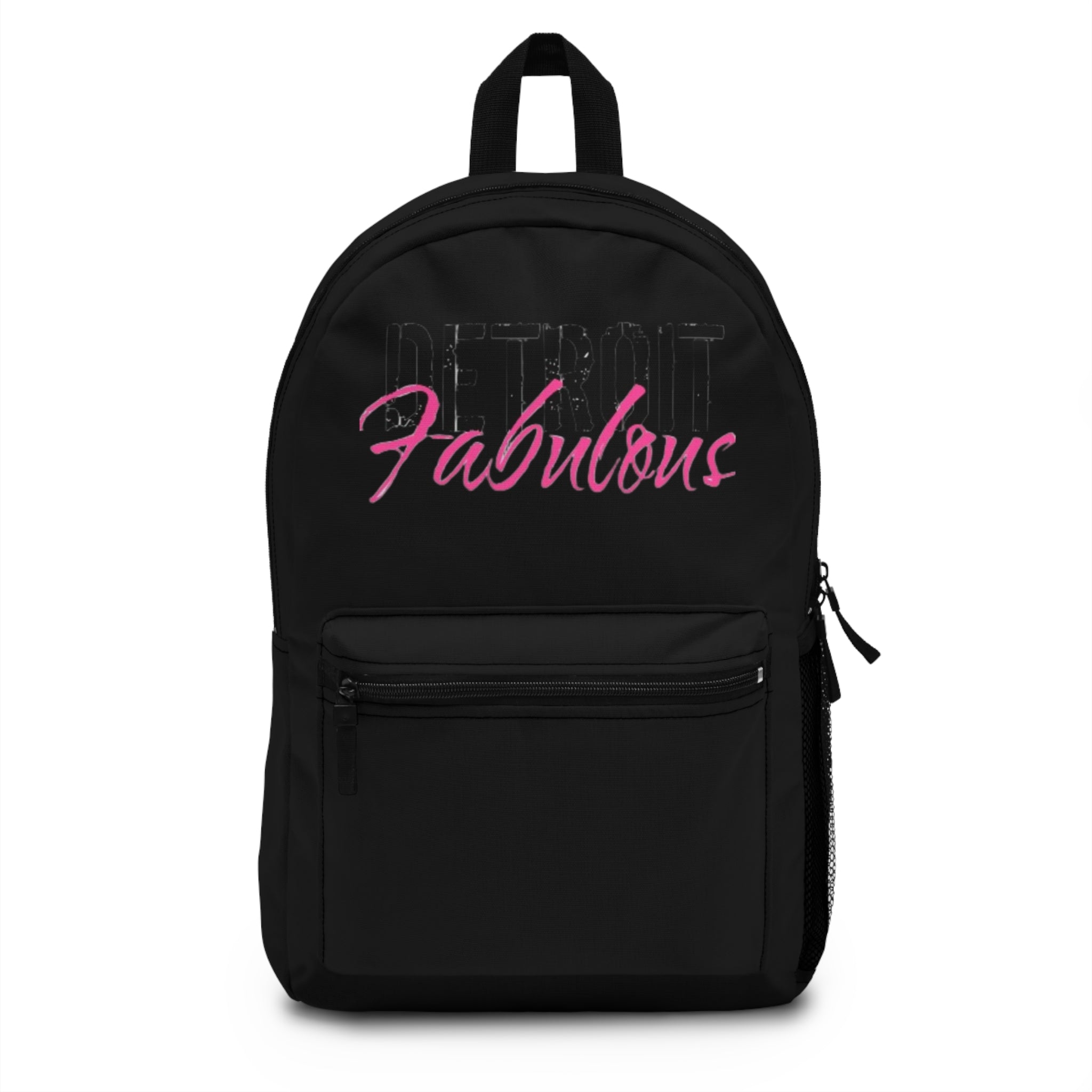 Detroit Fabulous Backpack - Black - Tonyalicious Tees