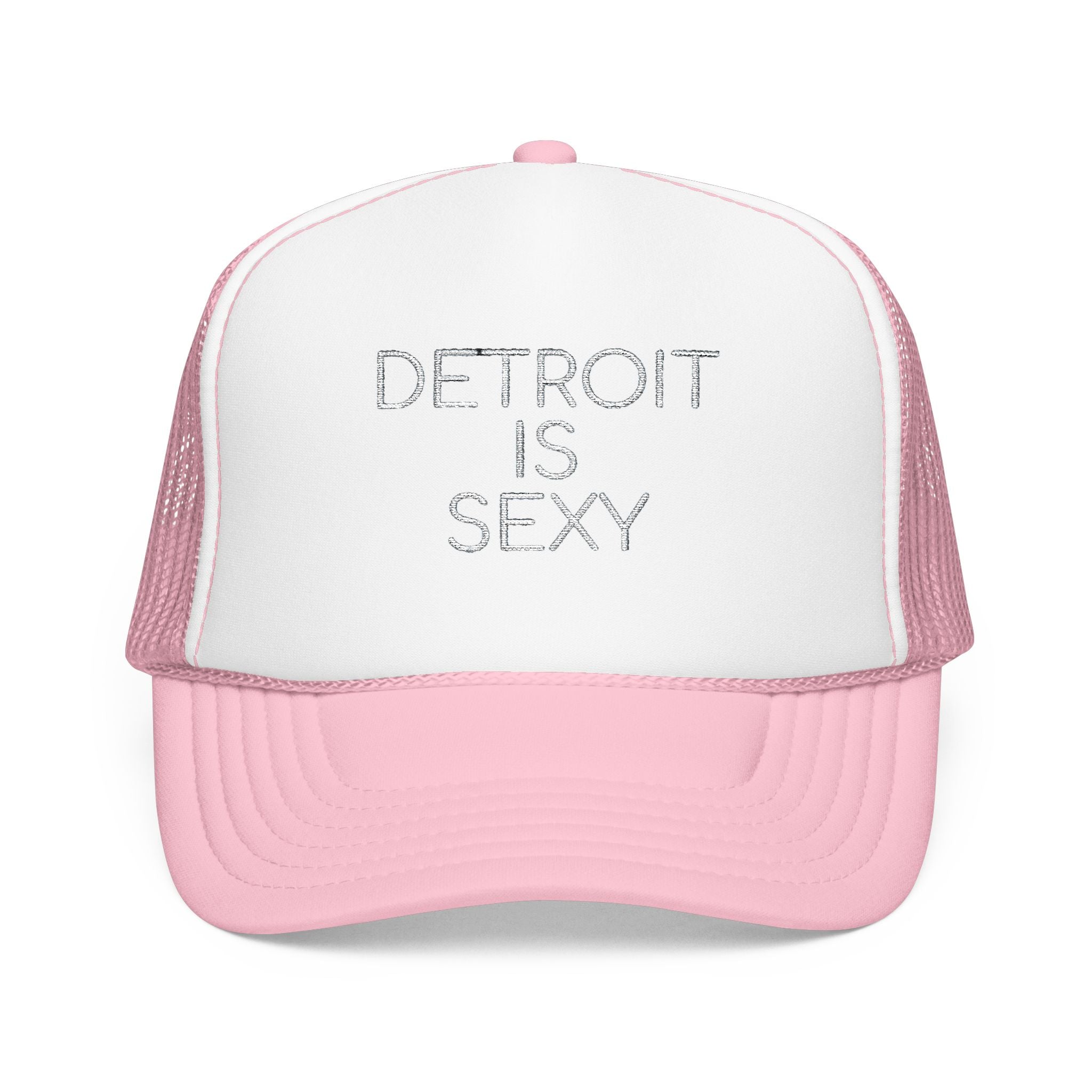 Detroit is Sexy Embroidered Trucker Hat - Tonyalicious Tees