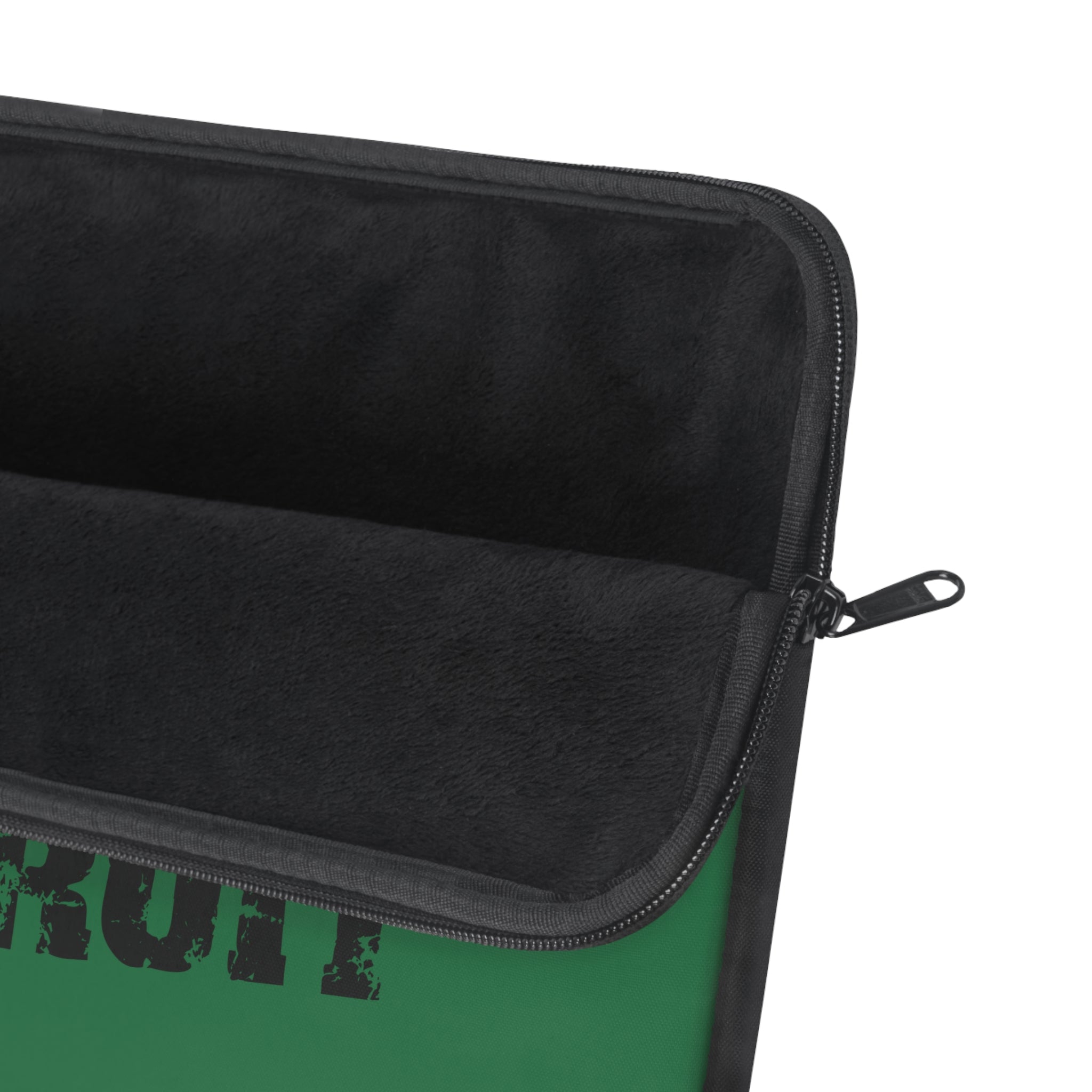 Up Mid Downtown Detroit Laptop Sleeve - Green - Tonyalicious Tees