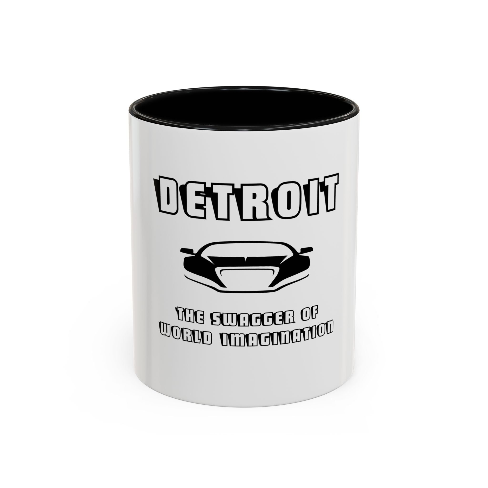 Detroit Swagger Mug - White - Tonyalicious Tees