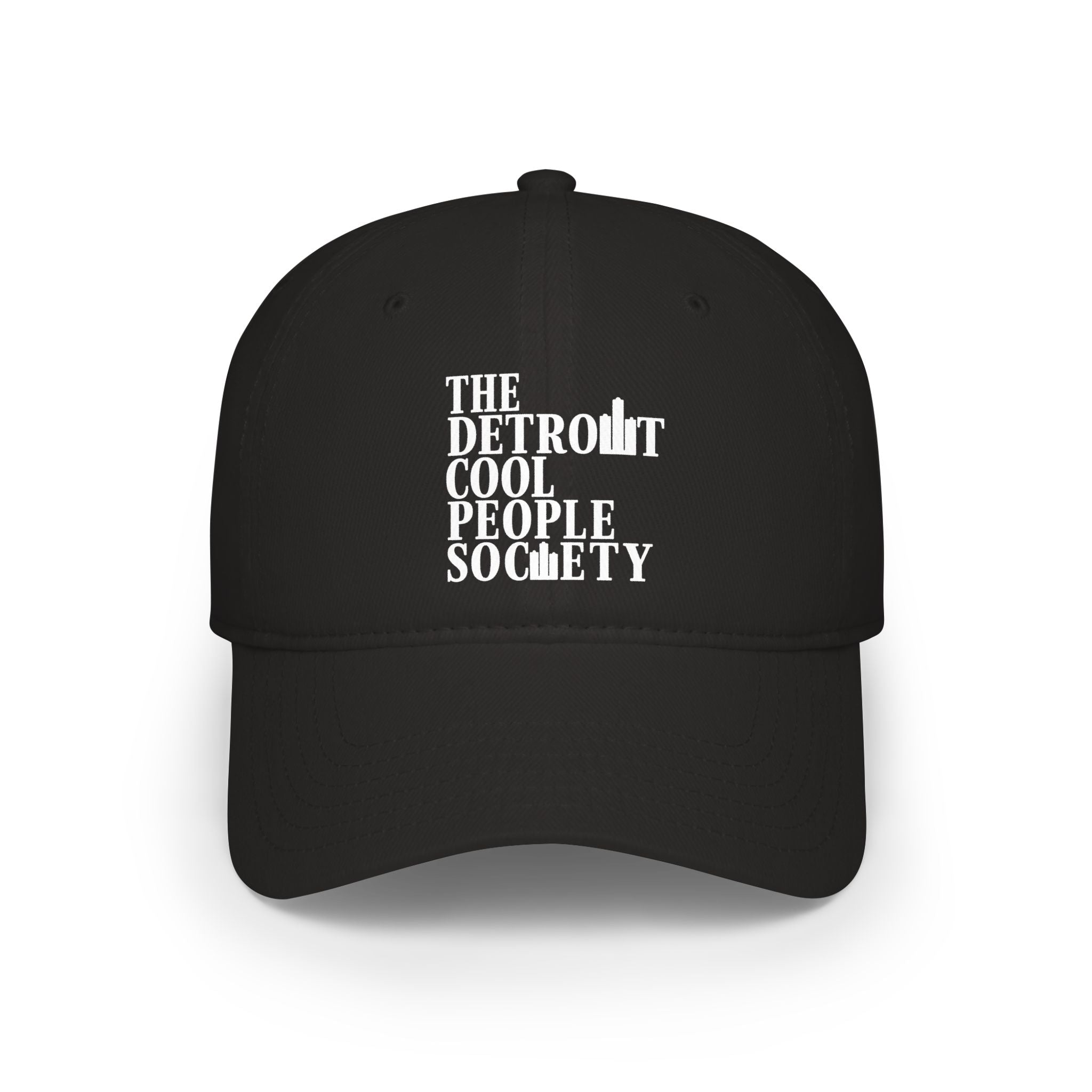 The Detroit Cool People Society Baseball Cap - Multi Color - Tonyalicious Tees