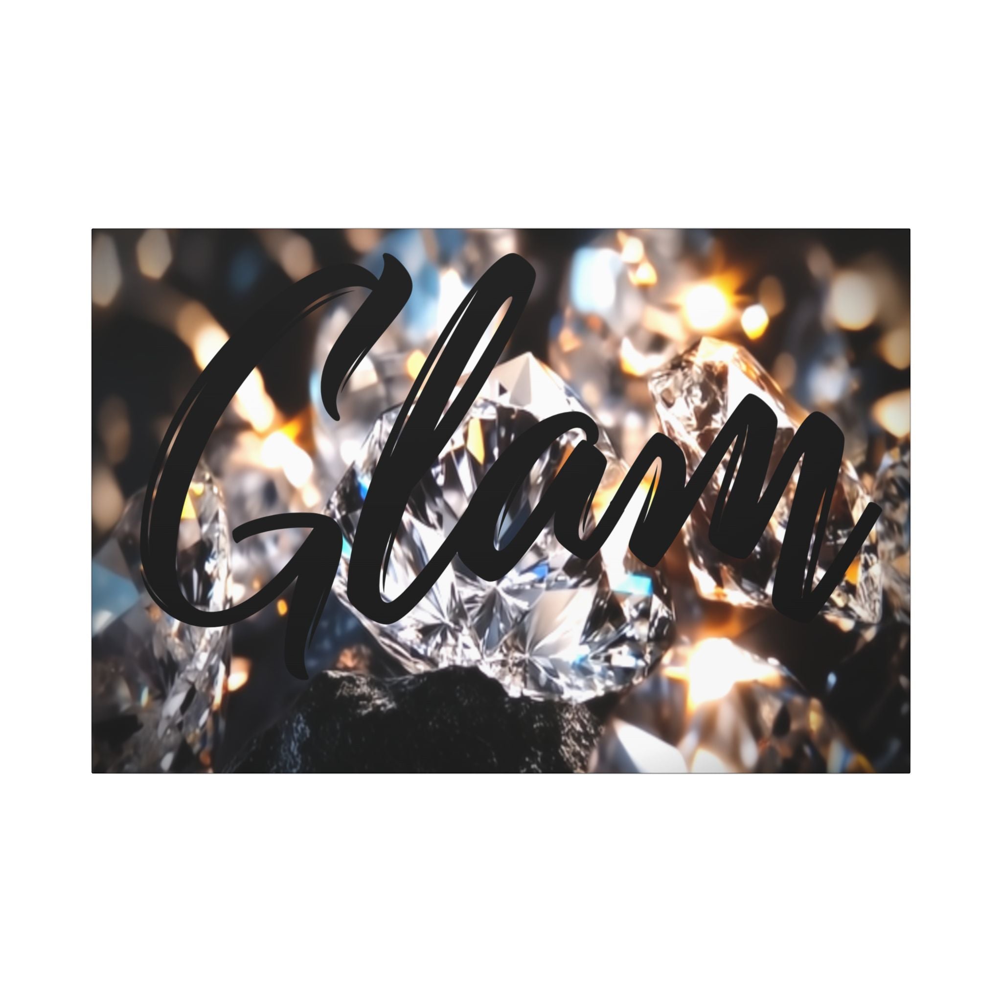 Glam Diamonds Wall Art