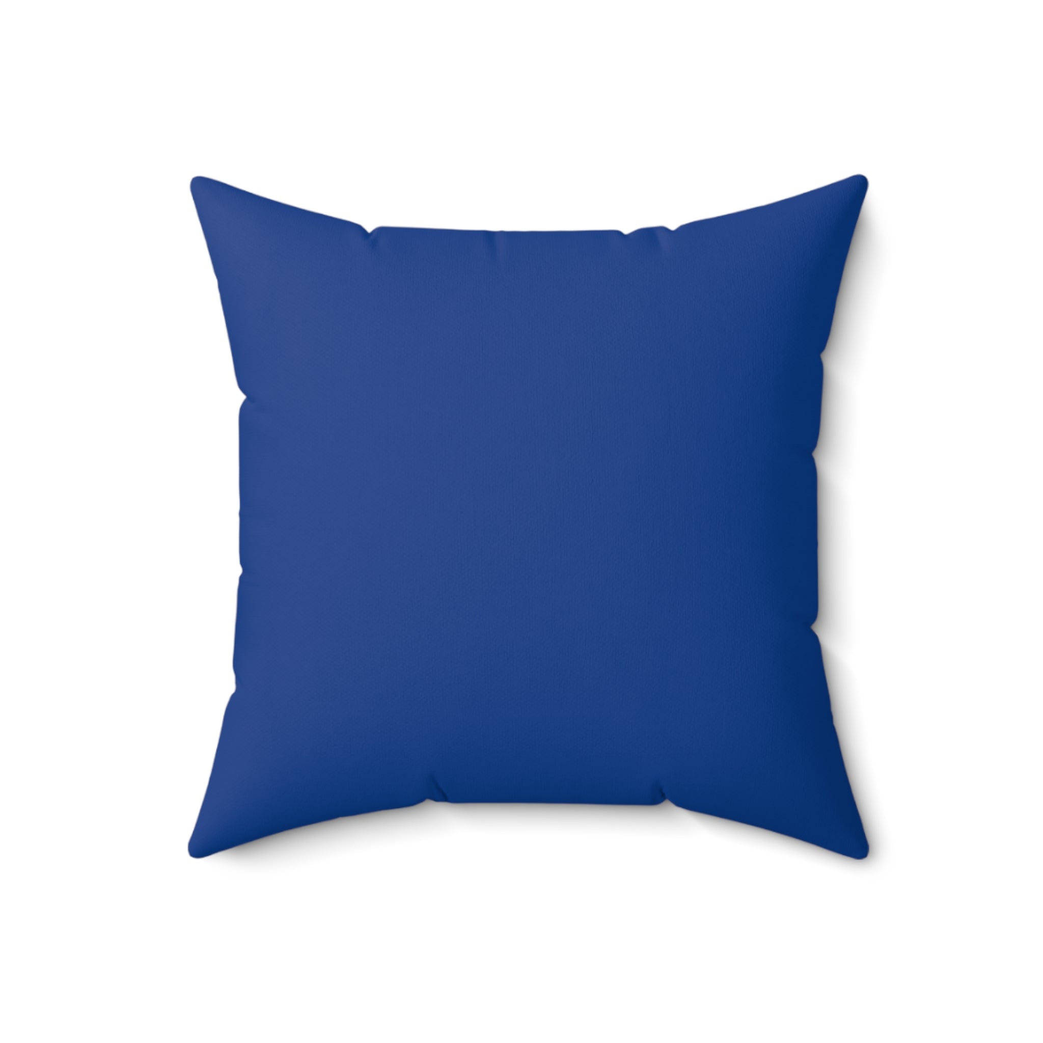Twisted 313 Square Pillow — Blue
