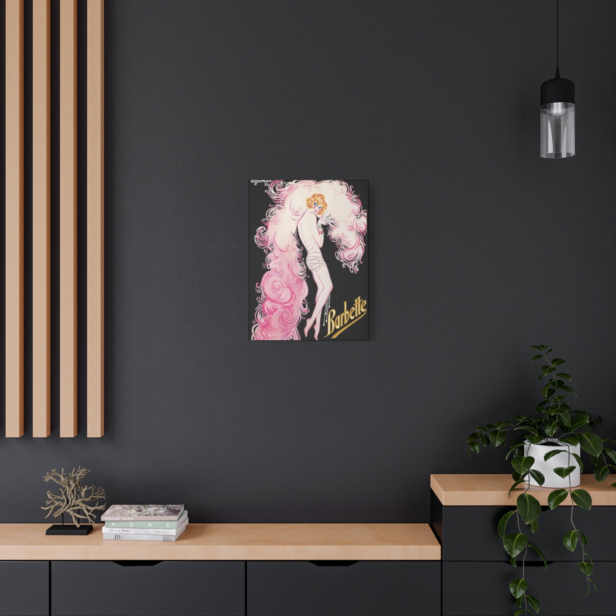 Vintage Barbette Wall Art - Tonyalicious Tees