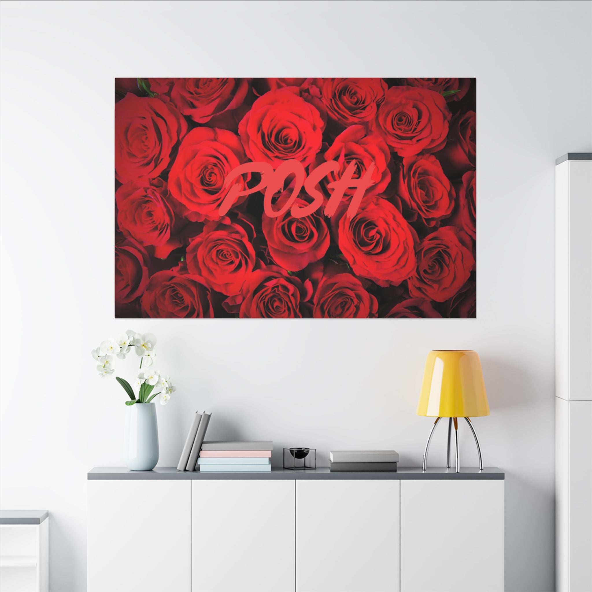 Posh Roses Wall Art