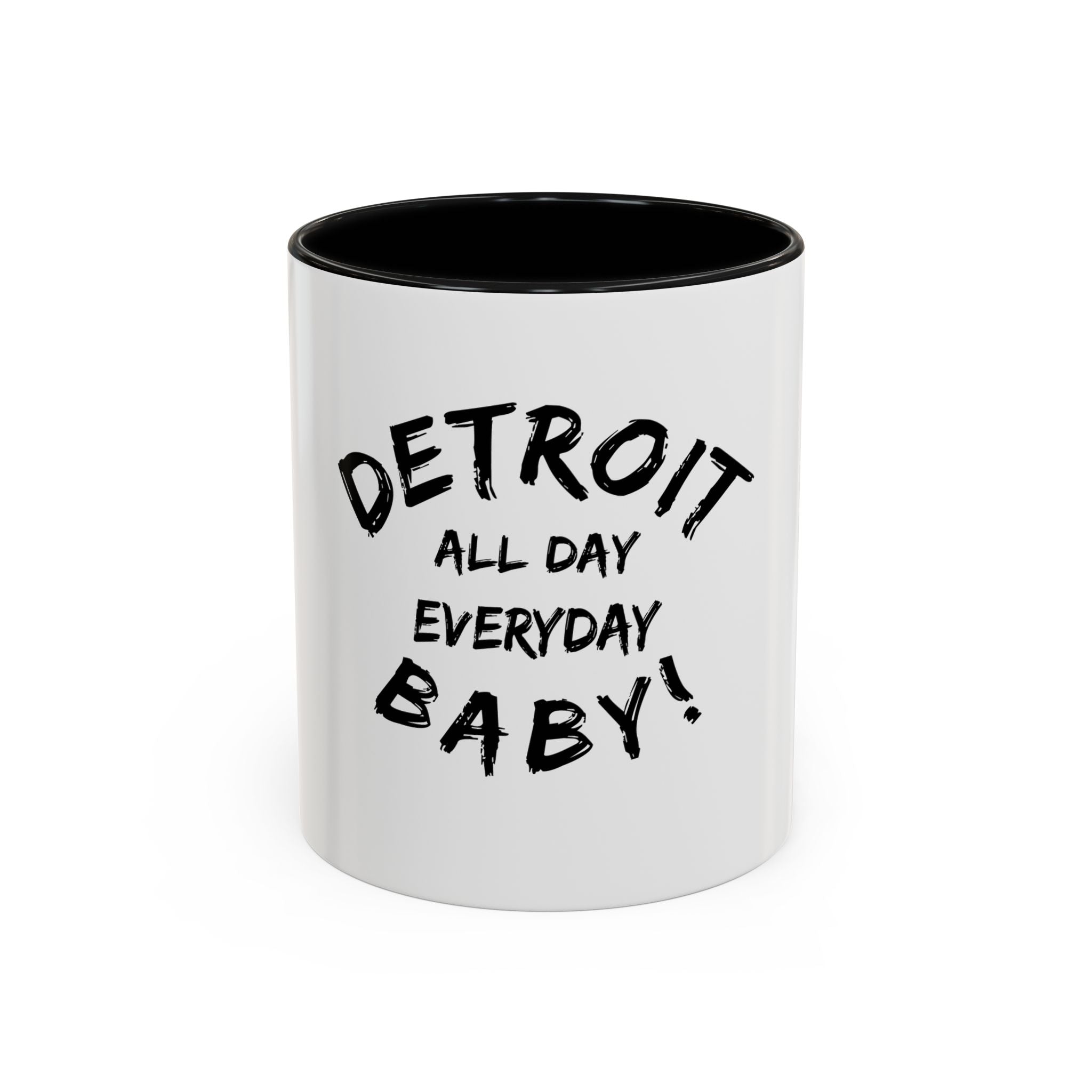 Detroit All Day Everyday Day Mug - Tonyalicious Tees