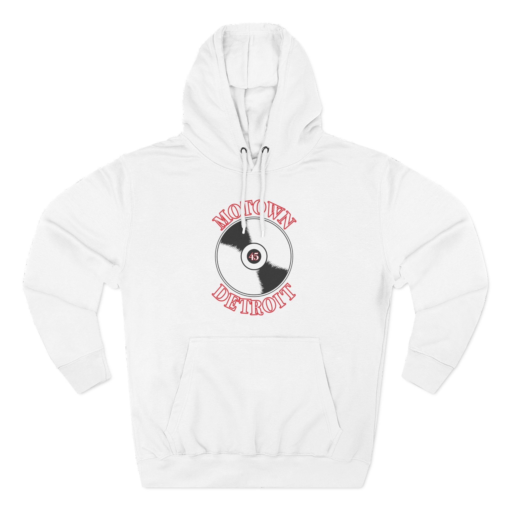 Motown 45 Hoodie - Red - Tonyalicious Tees
