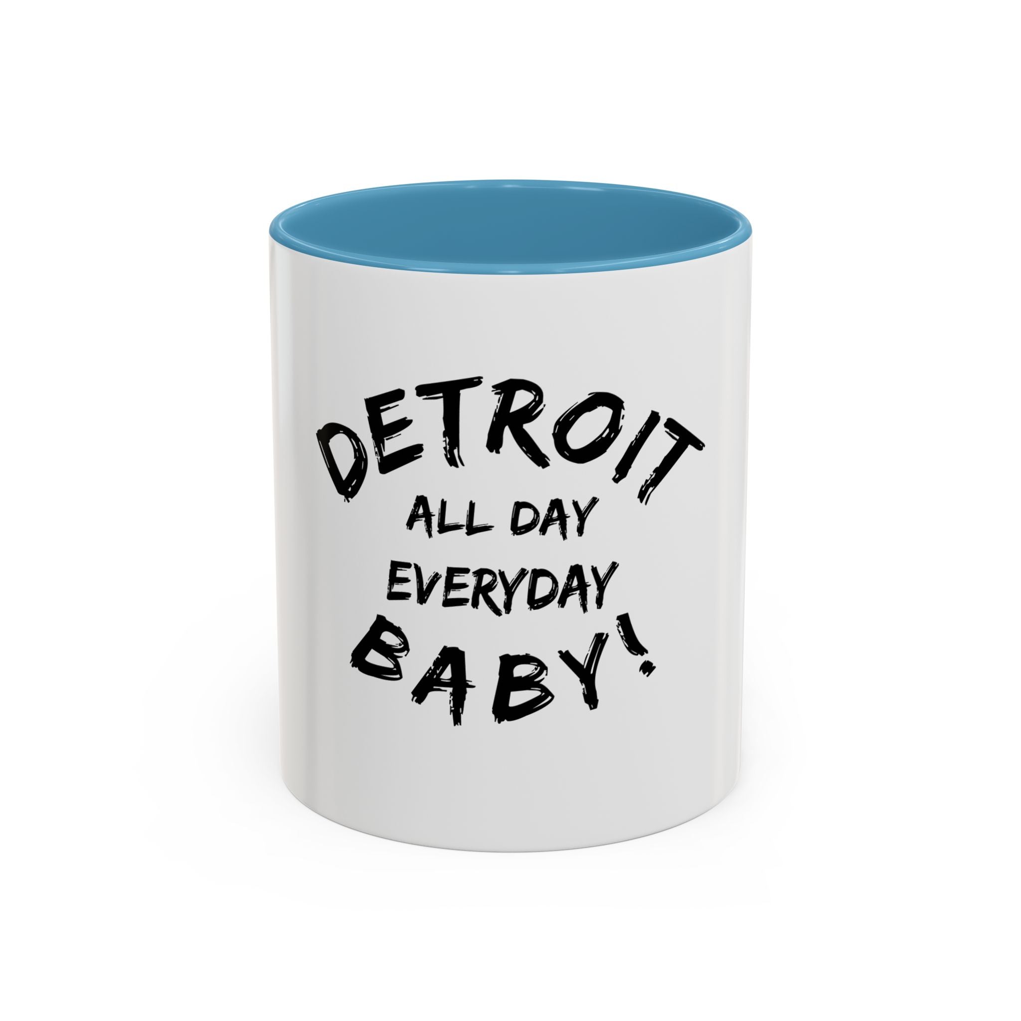 Detroit All Day Everyday Day Mug - Tonyalicious Tees