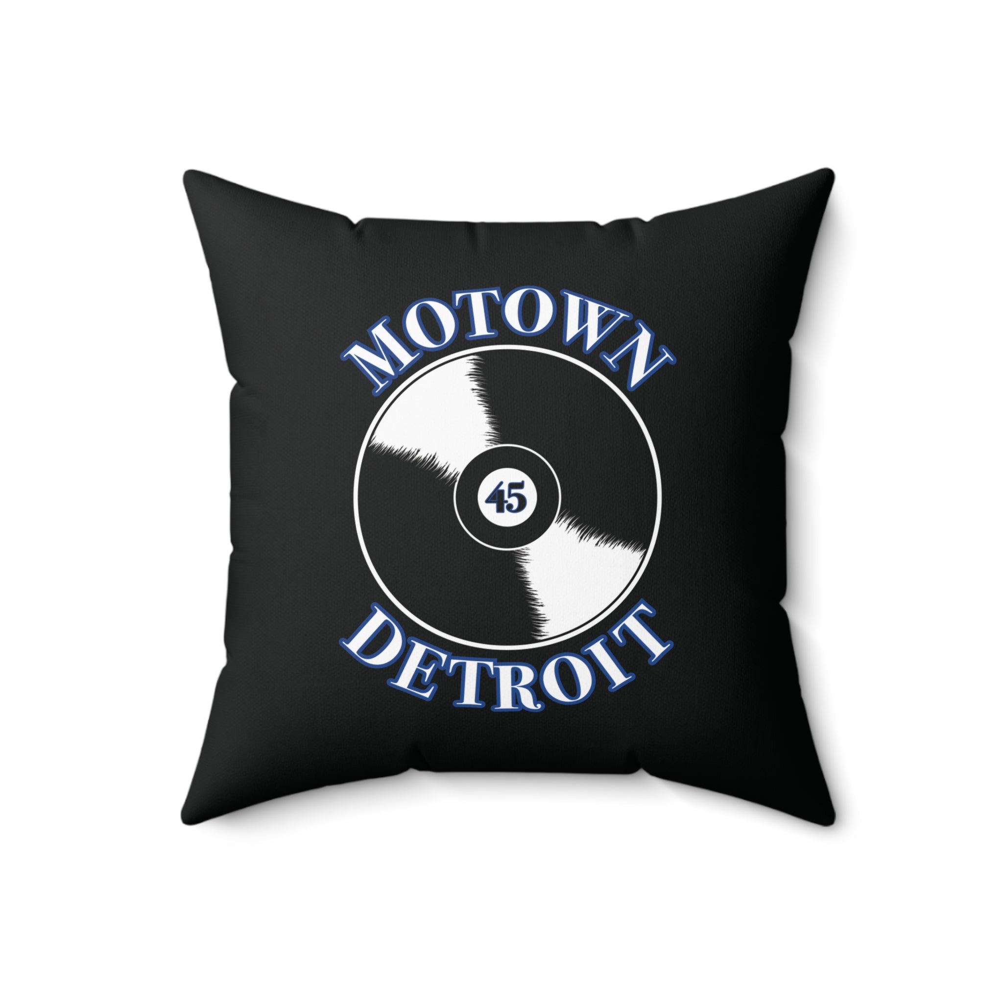 Retro Motown Record Pillow - Blue - Tonyalicious Tees