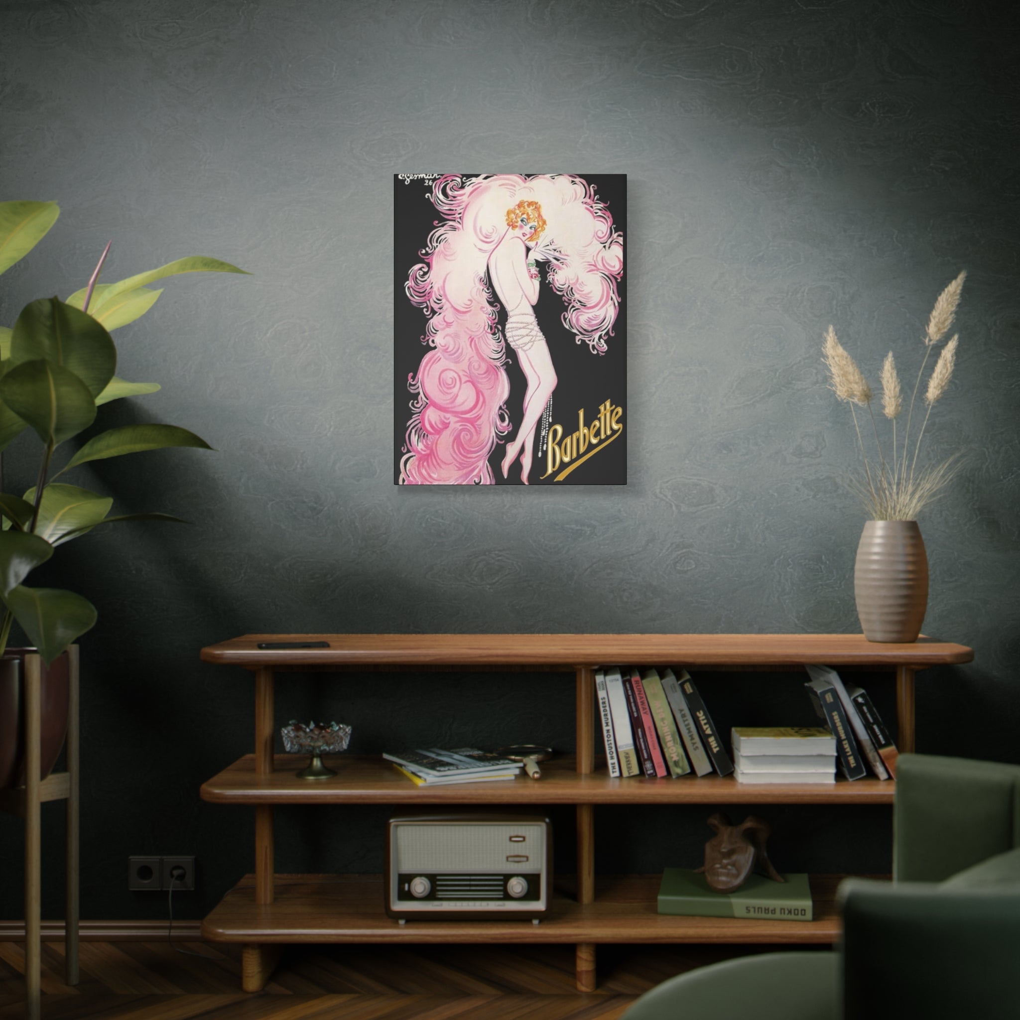 Vintage Barbette Wall Art - Tonyalicious Tees