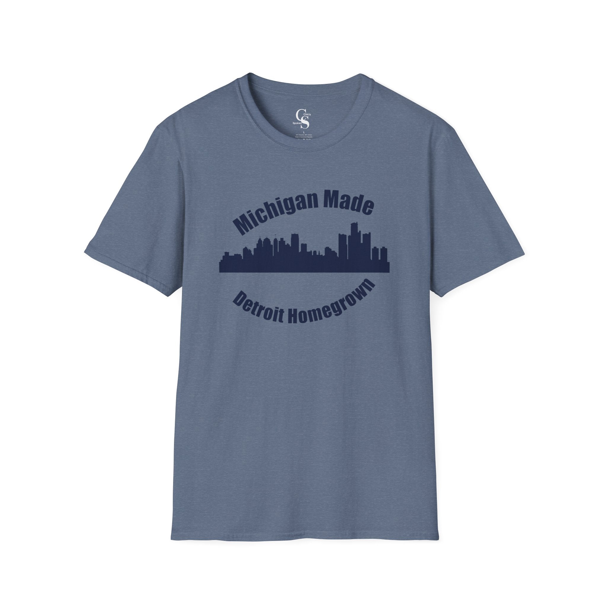 Michigan Made, Detroit Homegrown Tee - Tonyalicious Tees