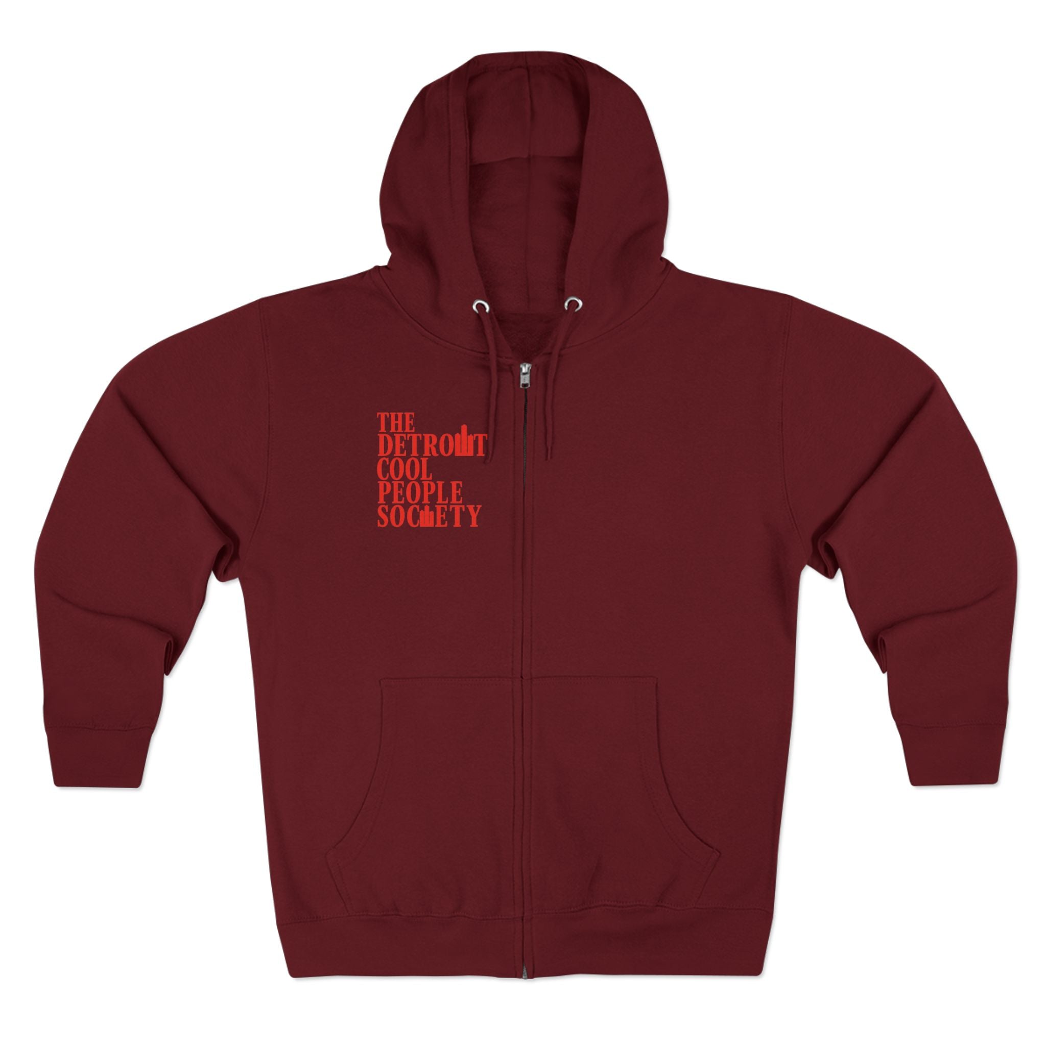 The Detroit Cool People Society Zip Hoodie