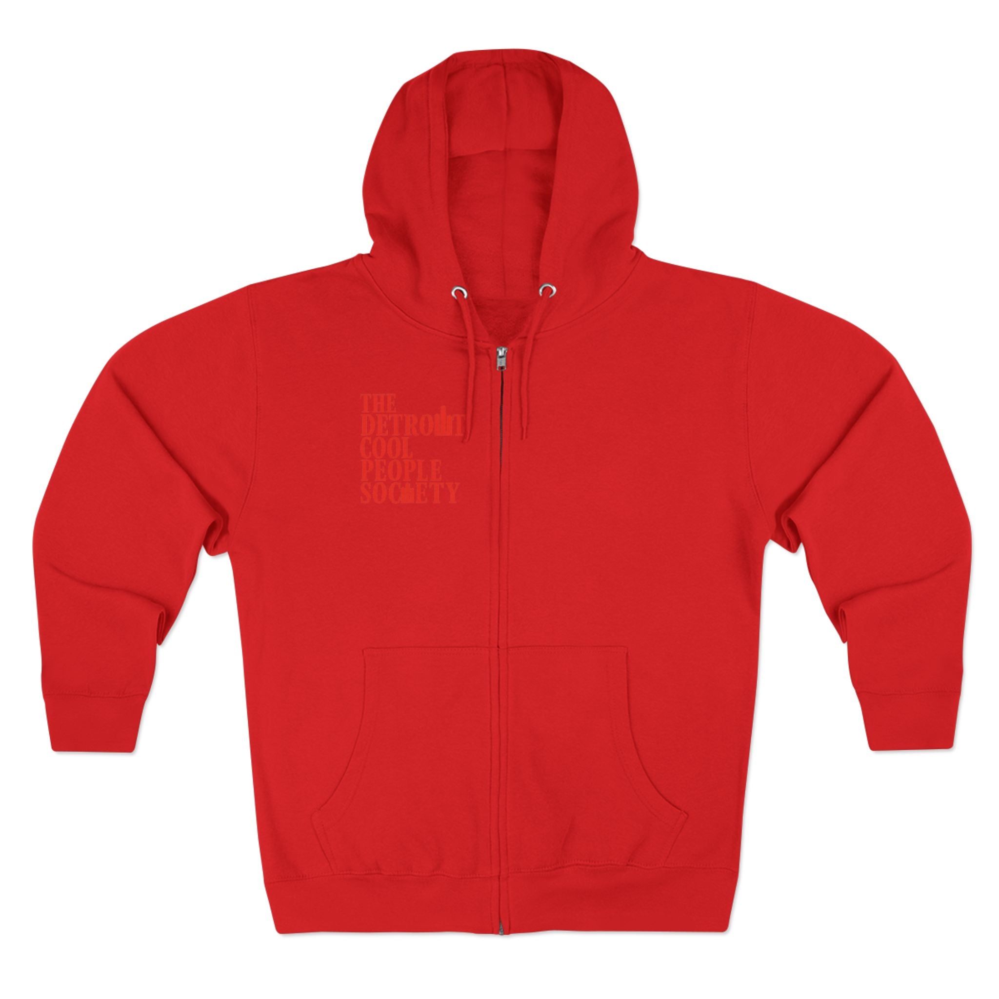 The Detroit Cool People Society Zip Hoodie