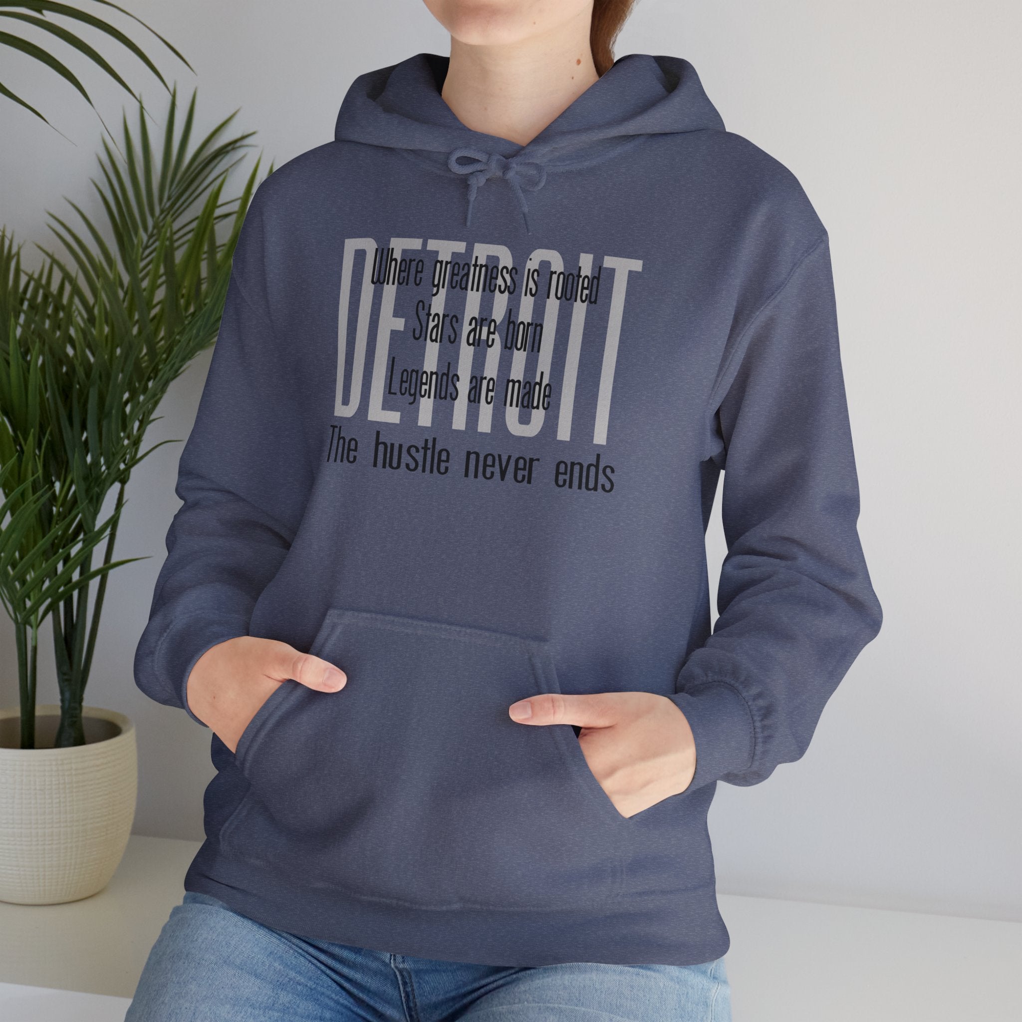Detroit Greatness, Stars and Legends Hoodie - Tonyalicious Tees