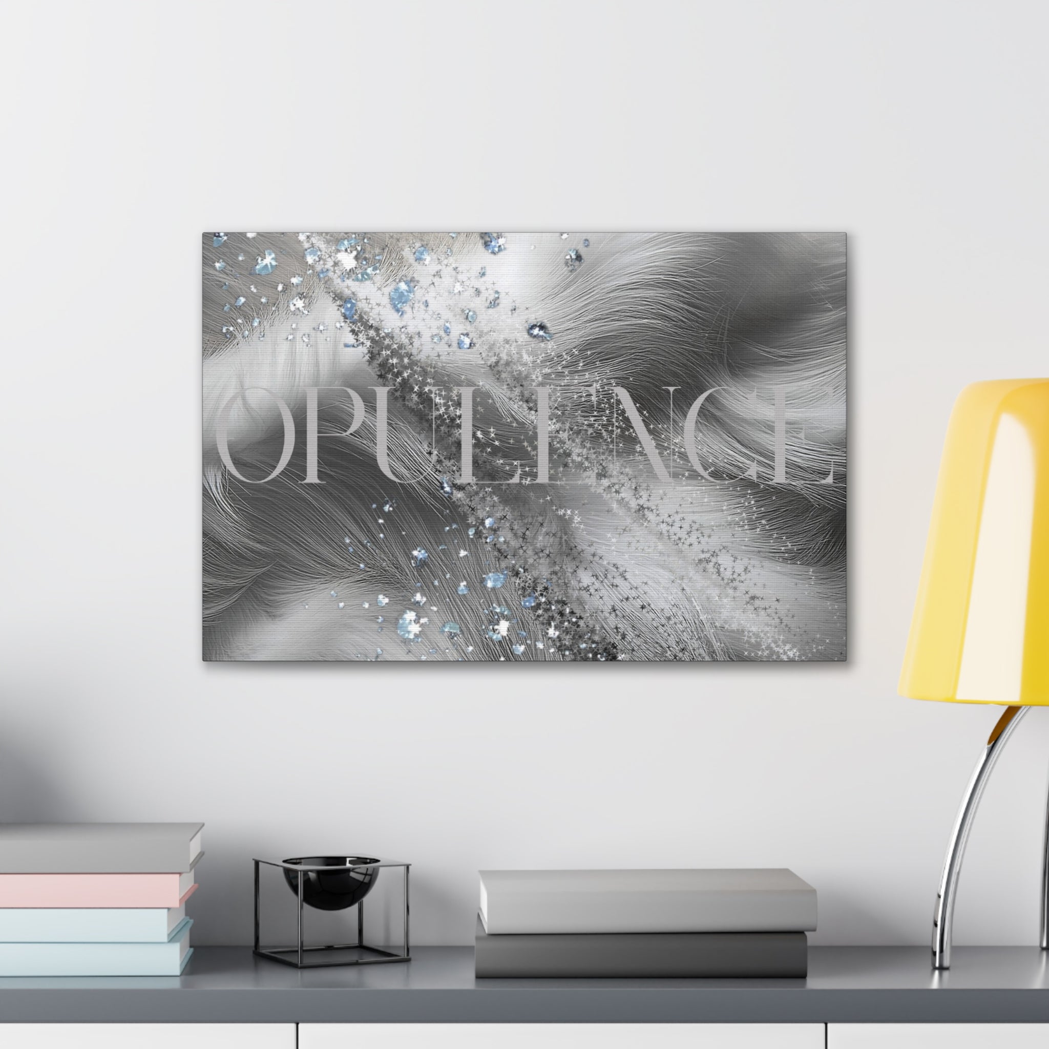 Opulence Silver Wall Art