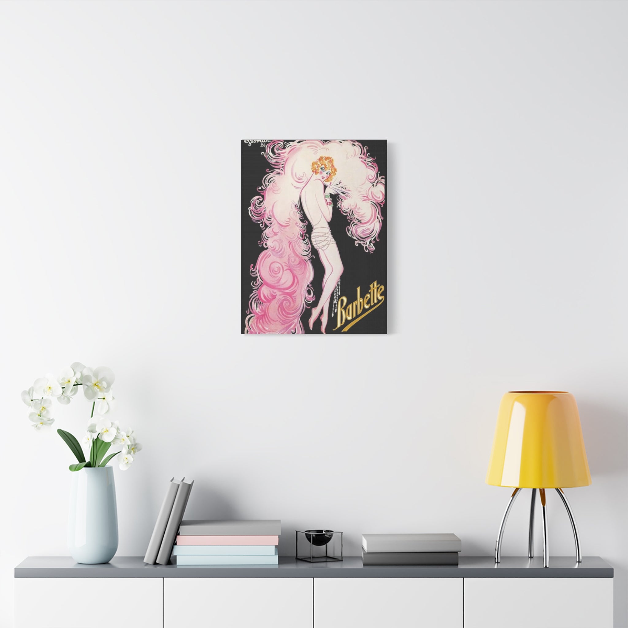 Vintage Barbette Wall Art - Tonyalicious Tees