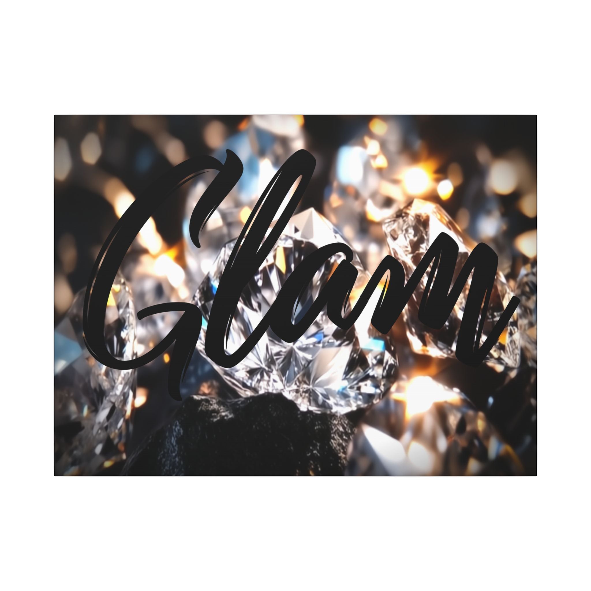 Glam Diamonds Wall Art