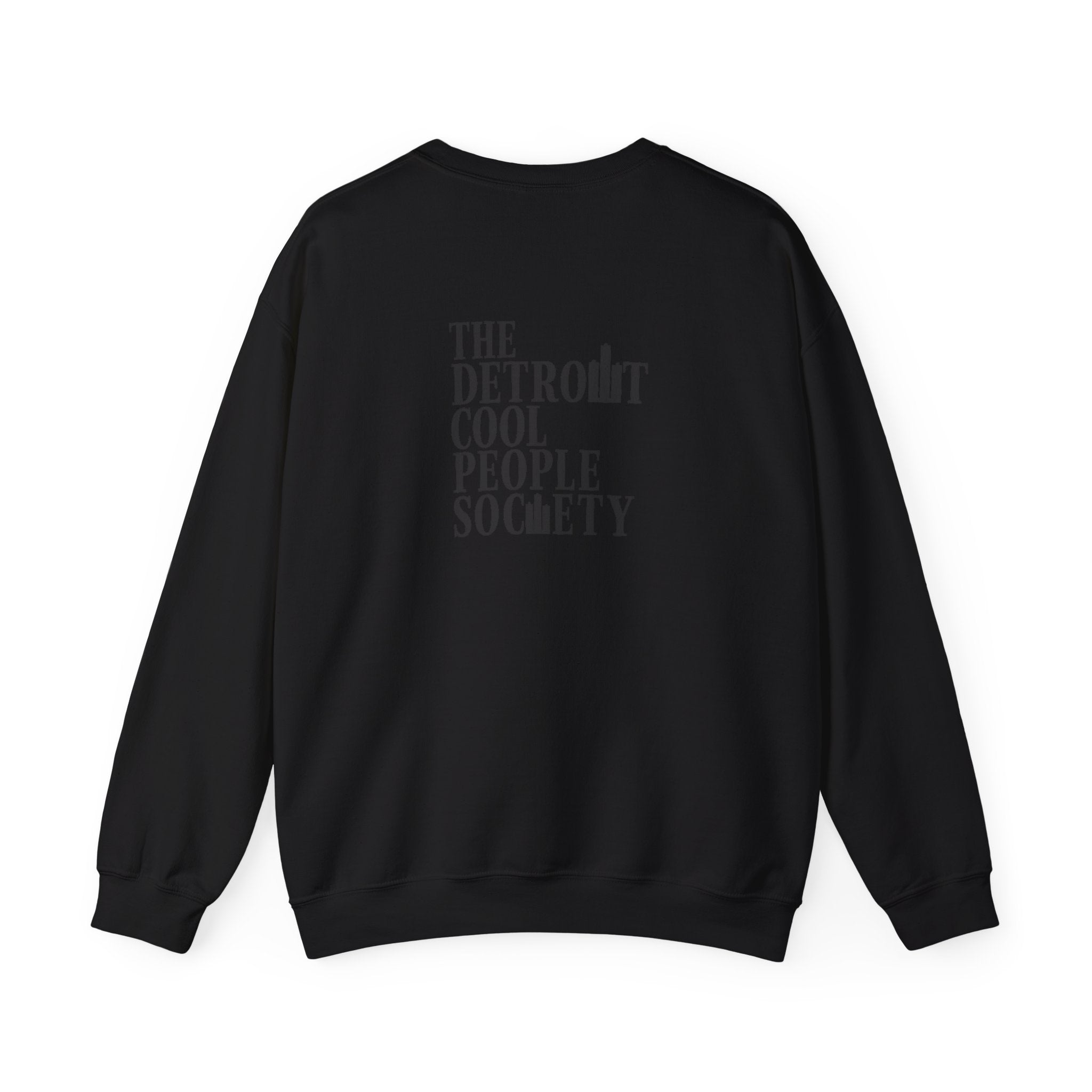 Detroit Cool People Society Crewneck Sweatshirt - Tonyalicious Tees