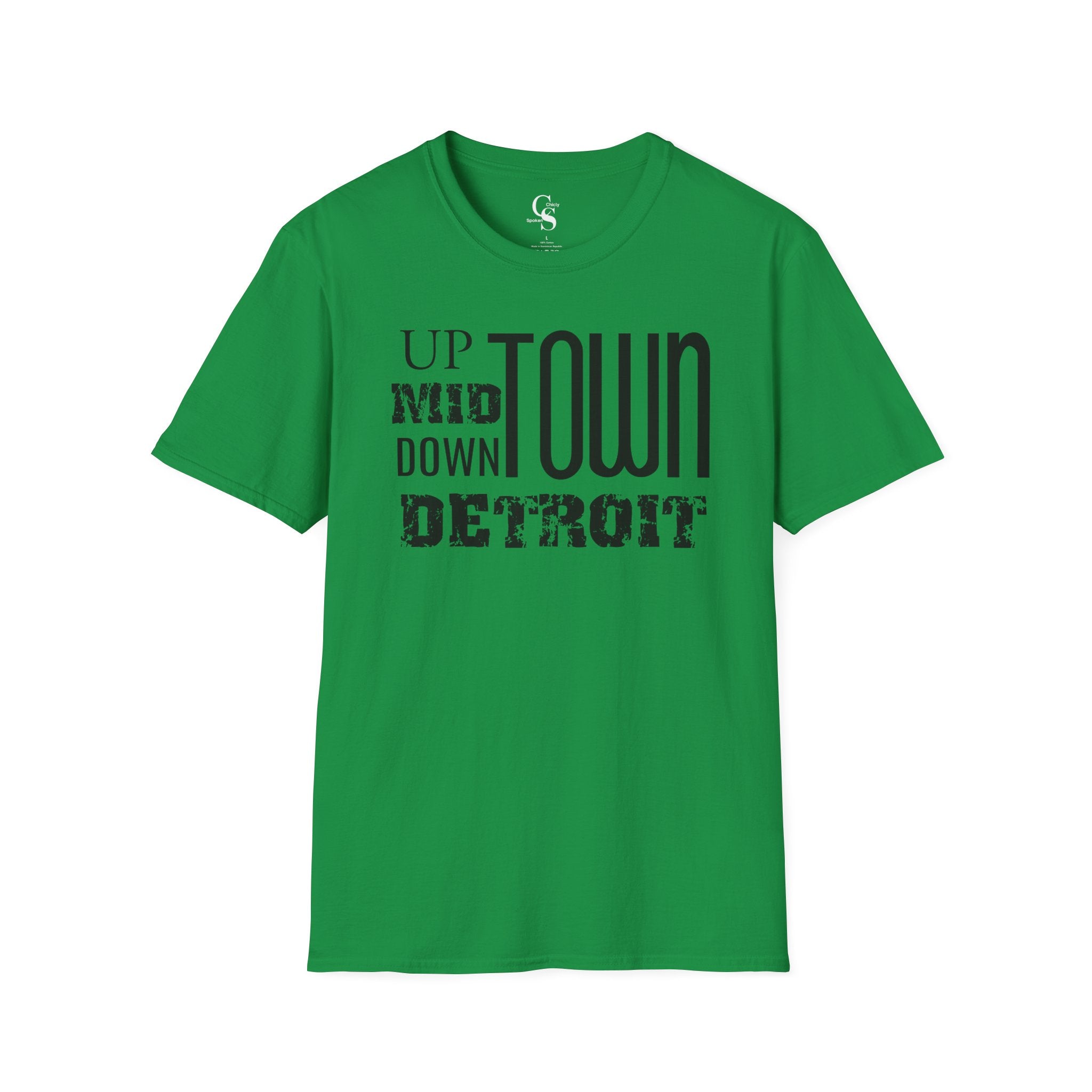 Up, Mid, Downtown Detroit Tee - Tonyalicious Tees