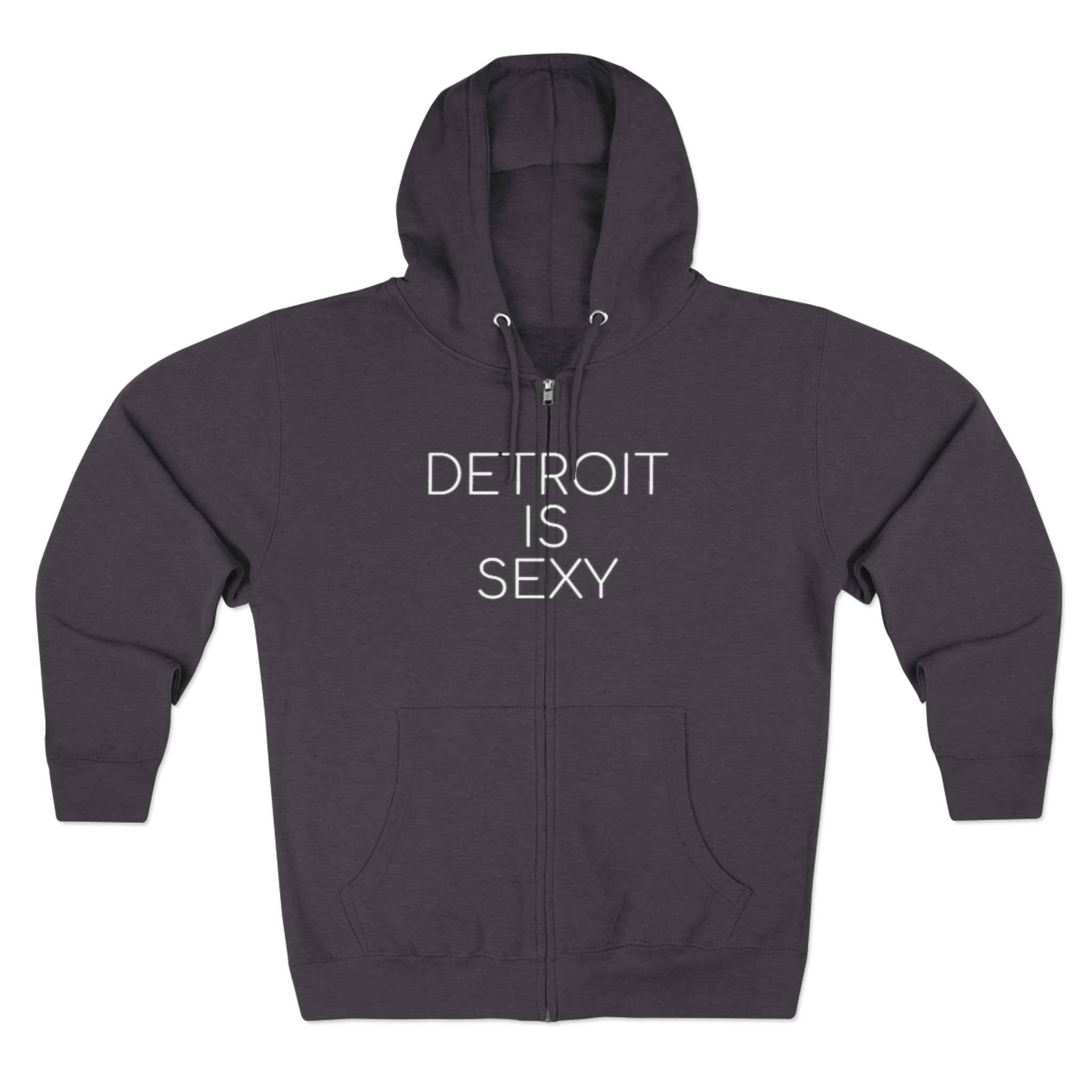 Detroit Sexy Zip Hoodie - Tonyalicious Tees