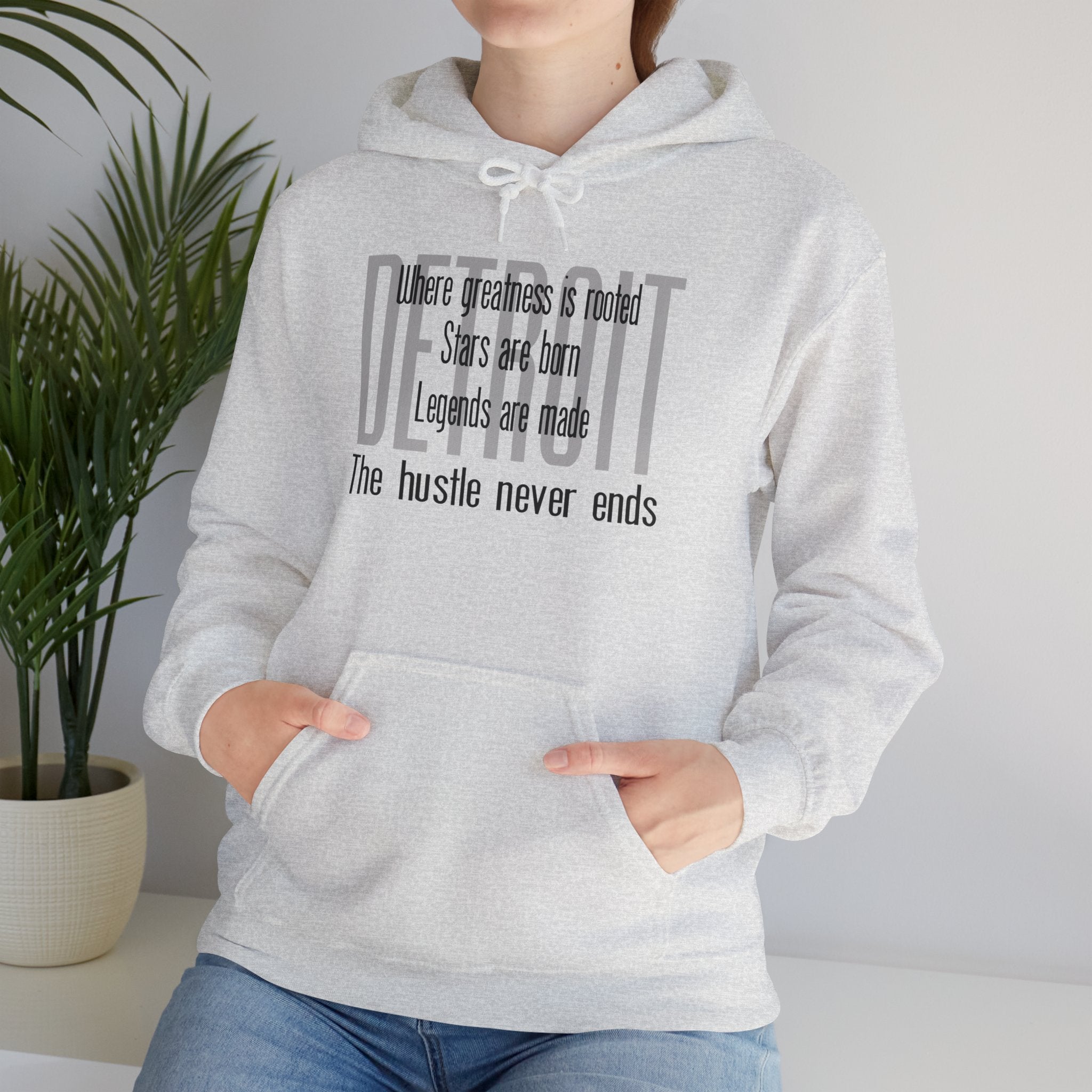 Detroit Greatness, Stars and Legends Hoodie - Tonyalicious Tees