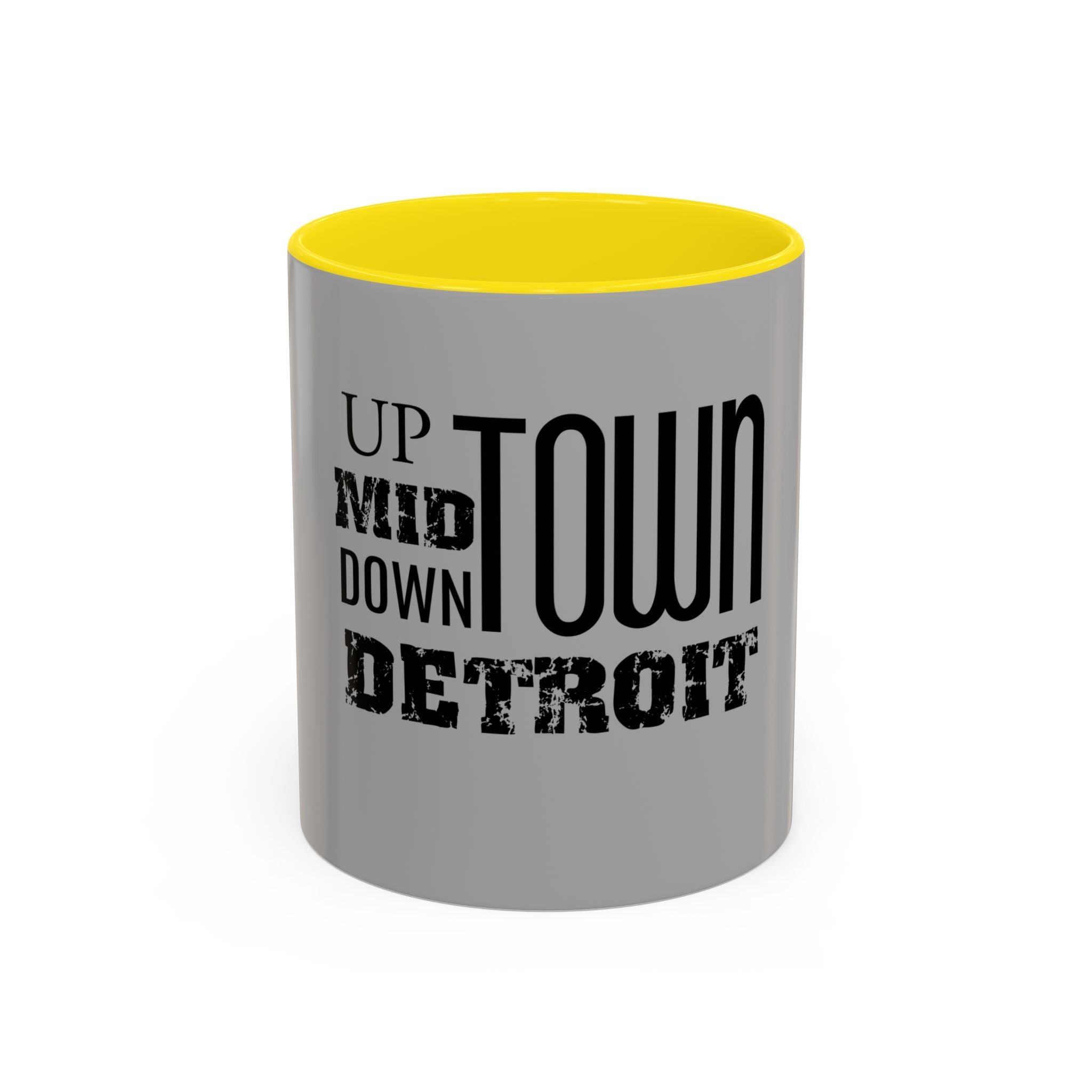 Up, Mid, Downtown Detroit Mug - Tonyalicious Tees