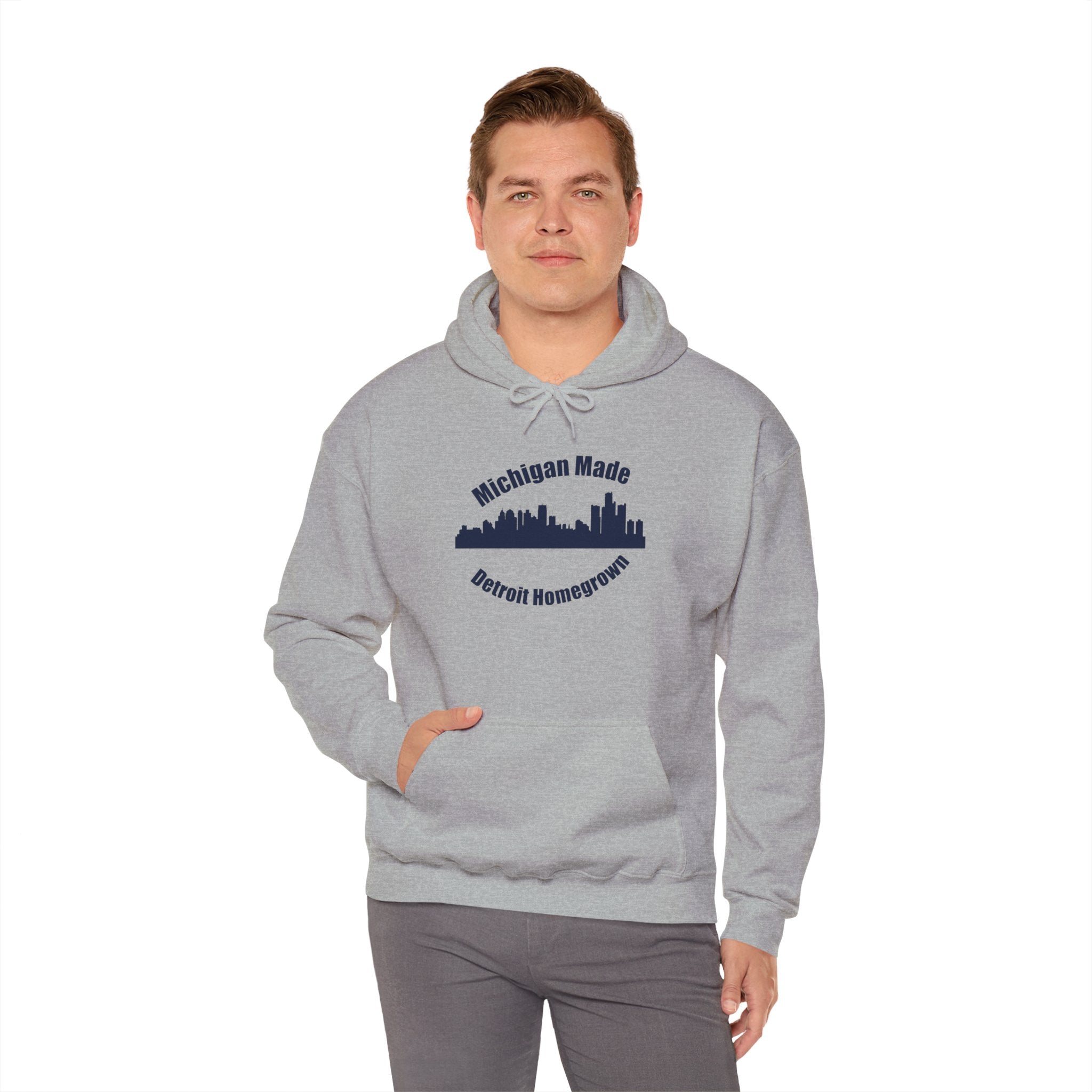 Michigan Made, Detroit Homegrown Hoodie - Tonyalicious Tees