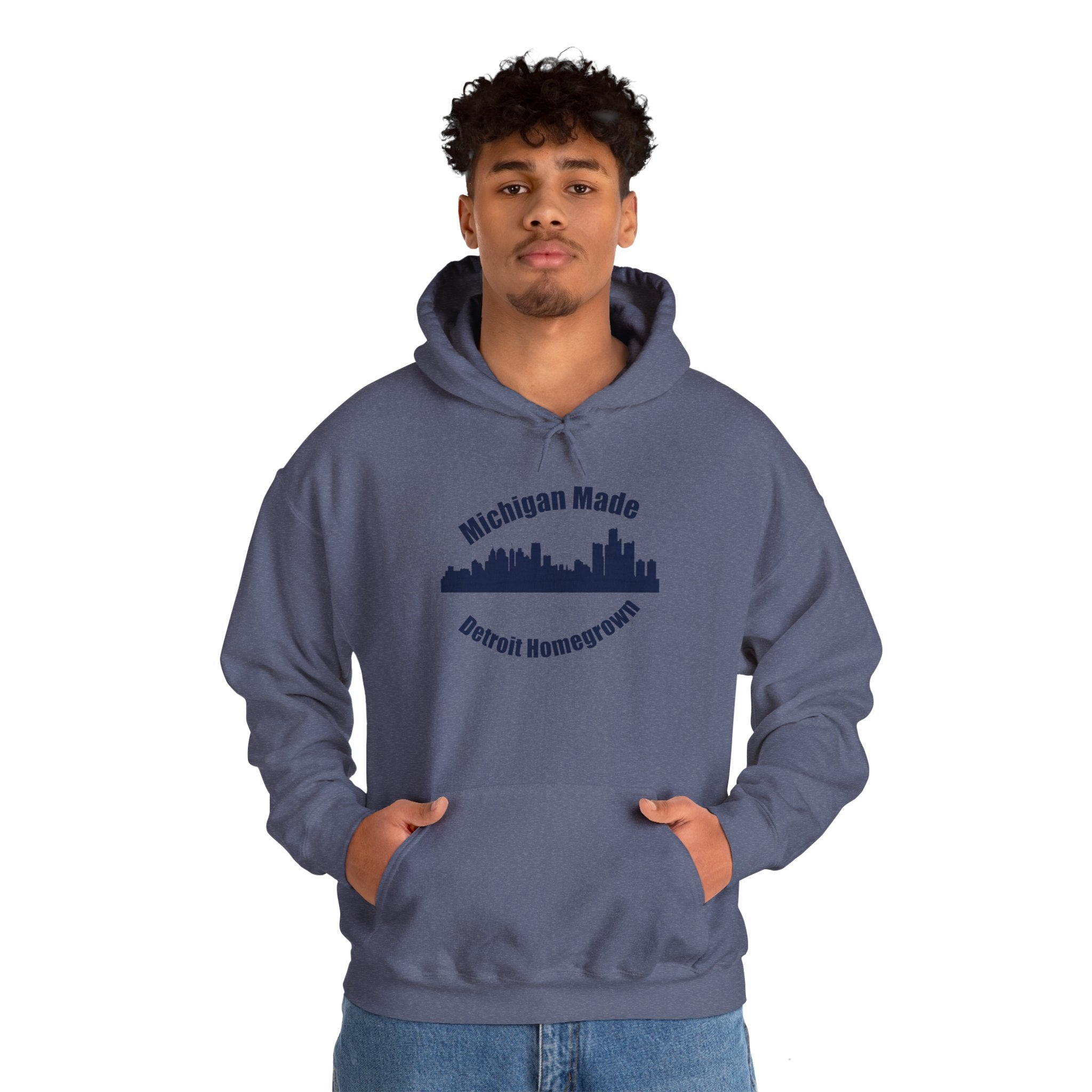 Michigan Made, Detroit Homegrown Hoodie - Tonyalicious Tees