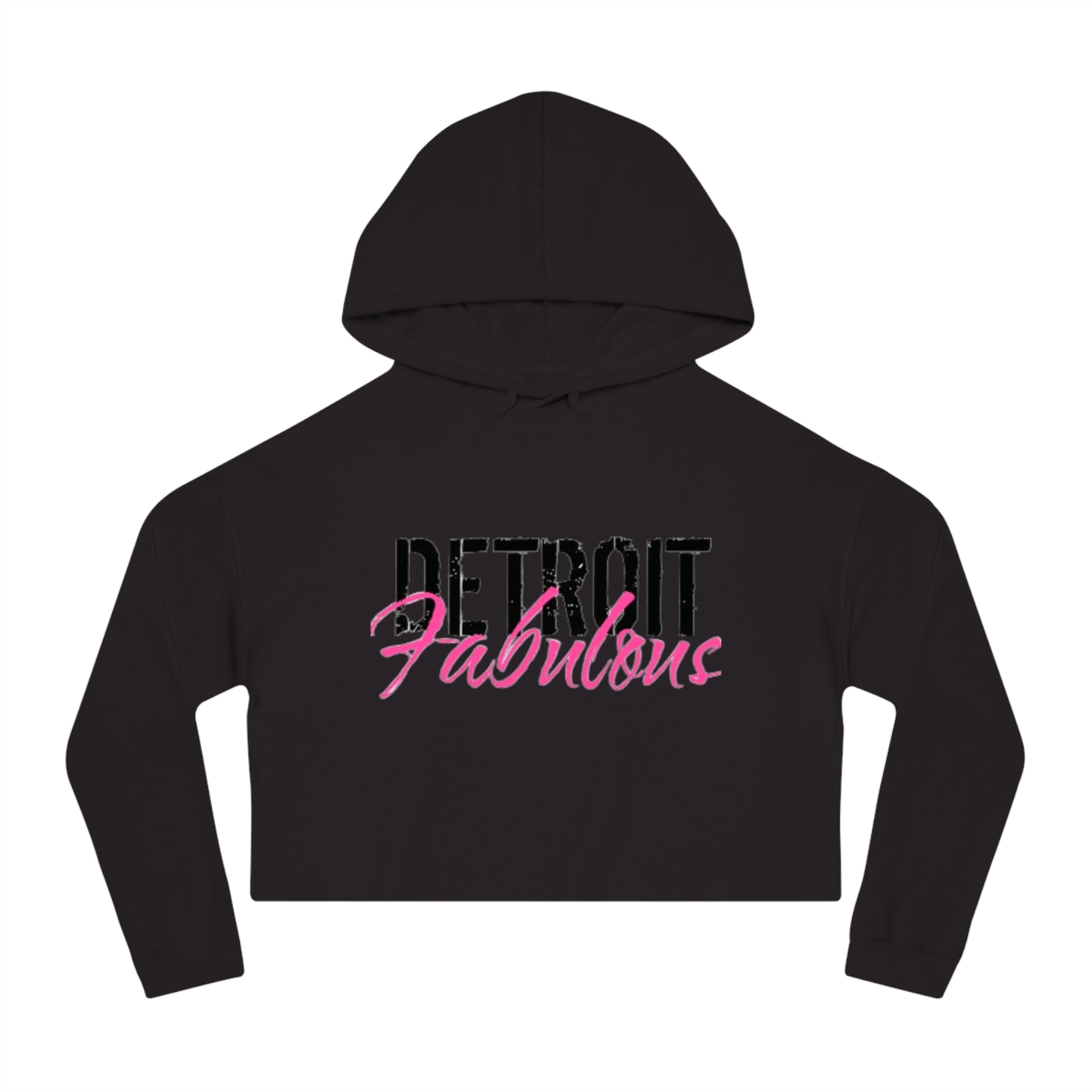 Detroit Fabulous Cropped Hoodie